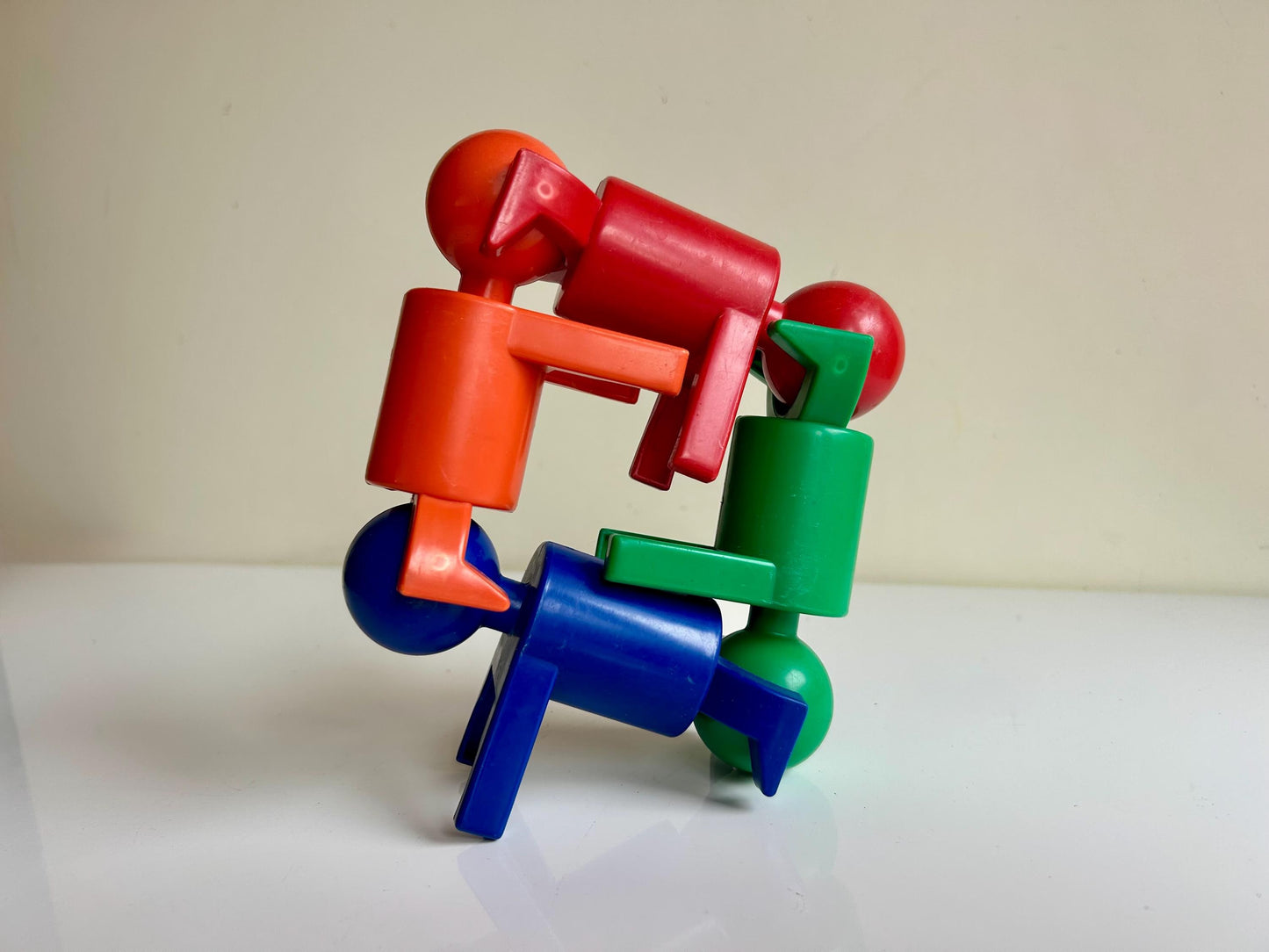 Muñecos apilables japoneses · Vintage años 70s