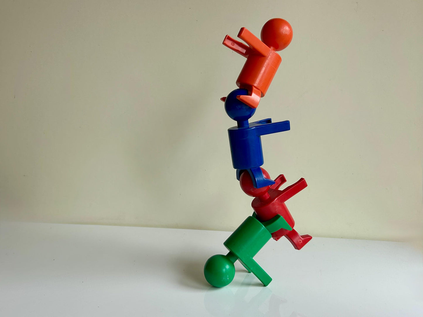 Muñecos apilables japoneses · Vintage años 70s