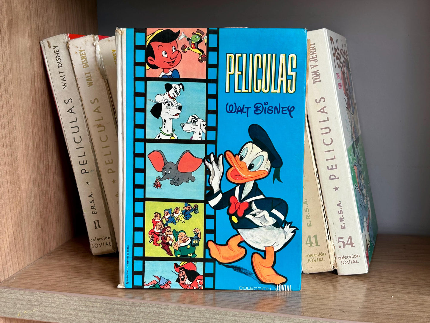 Películas Walt Disney · Editorial Jovial años 80s