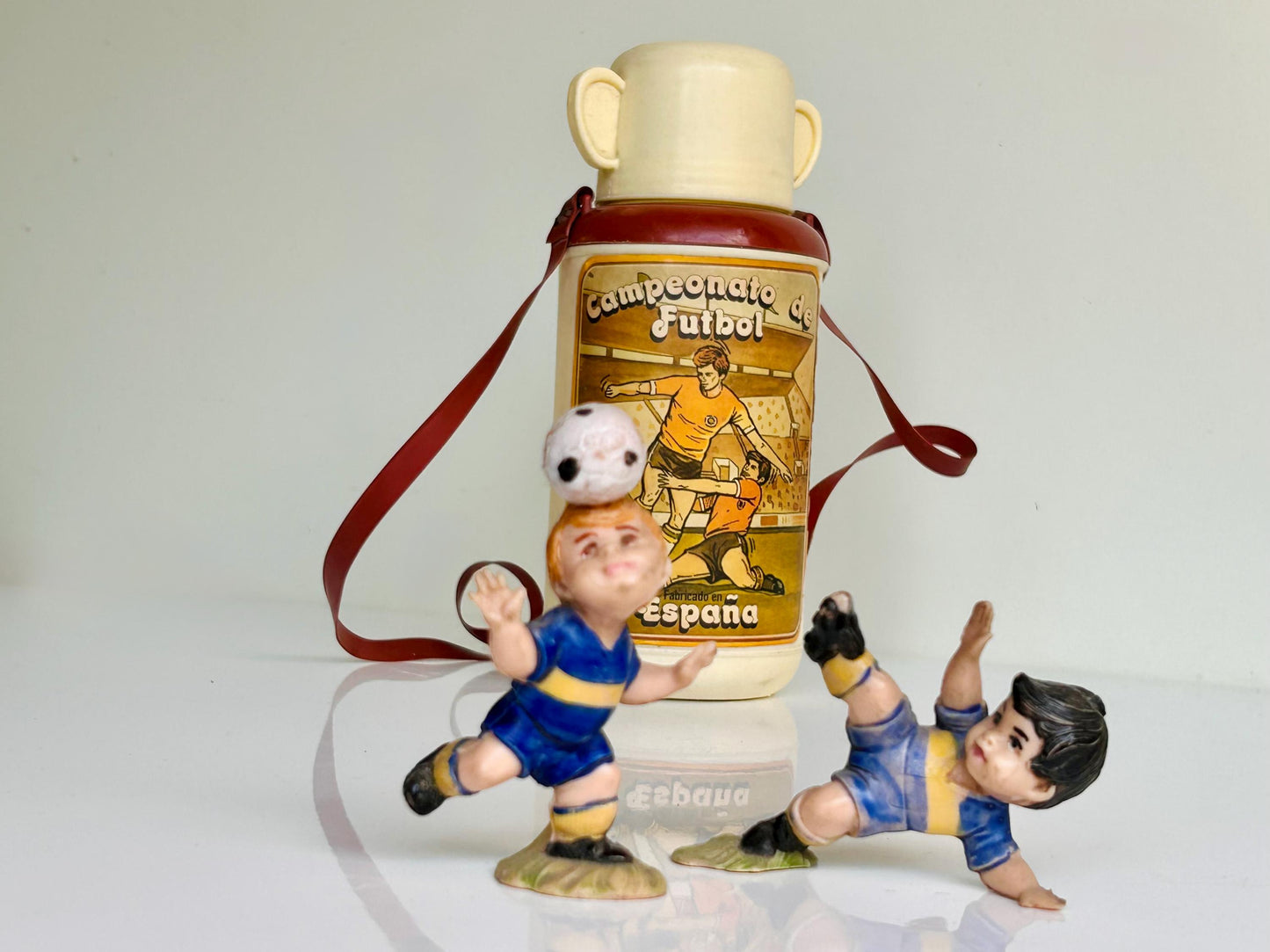 Cantimplora Campeonato Fútbol España · Años 70