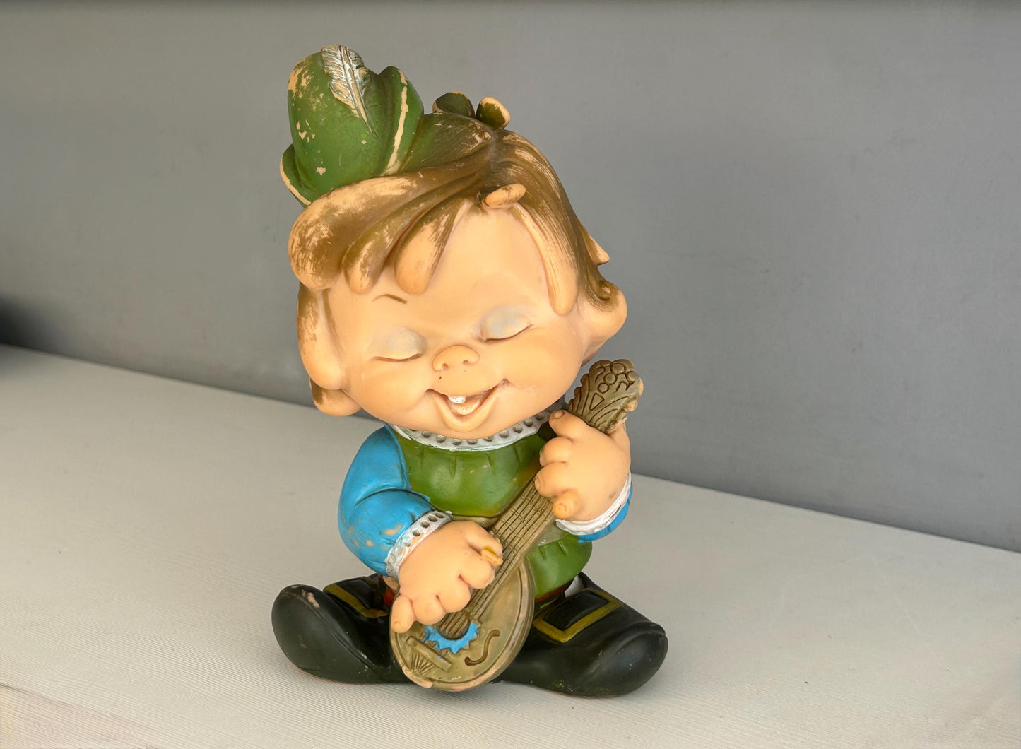 Muñeco de goma con chirrido · Vintage años 60s