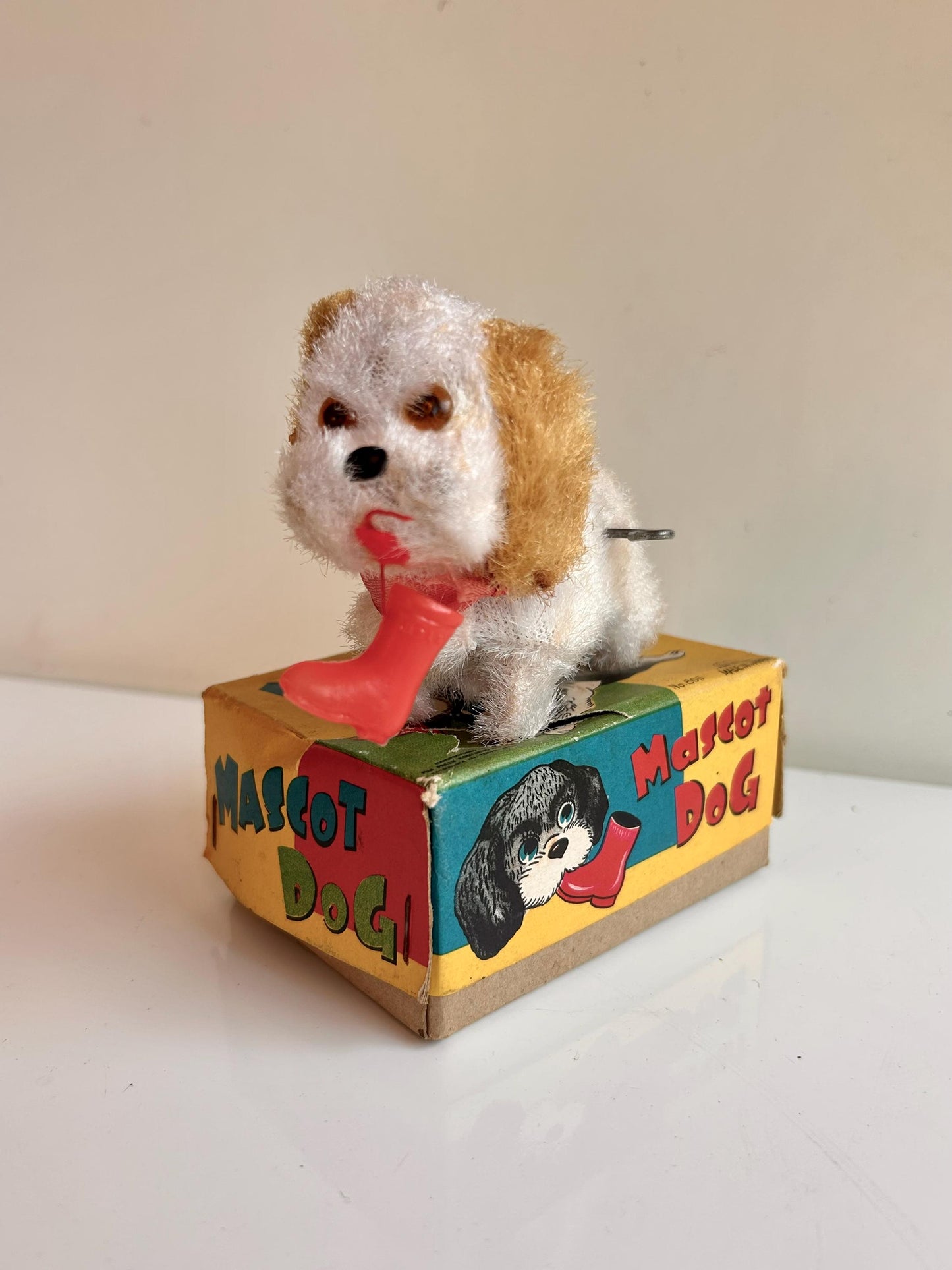 Mascot Dog · Perro a cuerda · Japón años 50s