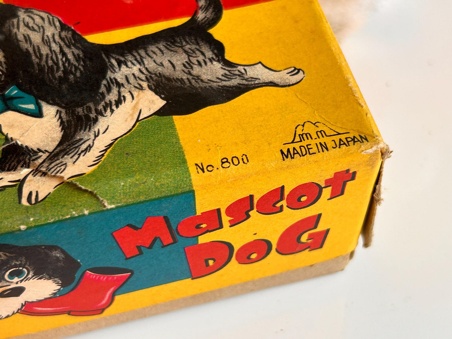 Mascot Dog · Perro a cuerda · Japón años 50s