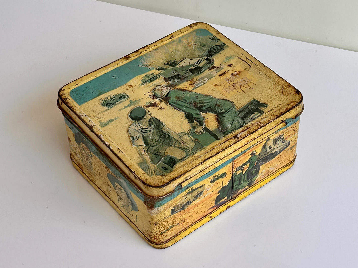 The Rat Patrol · Lunchbox metálica USA 1967