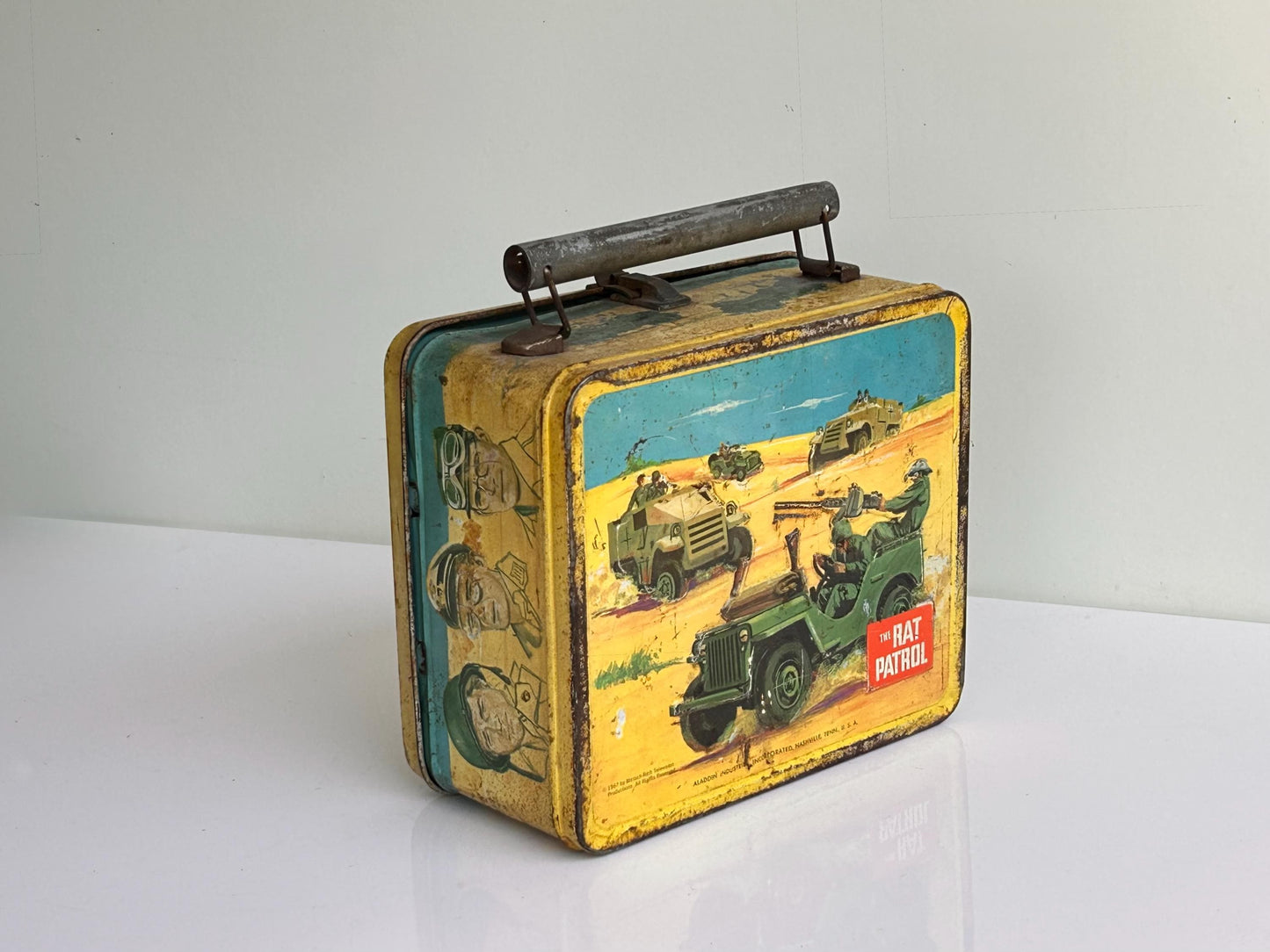 The Rat Patrol · Lunchbox metálica USA 1967