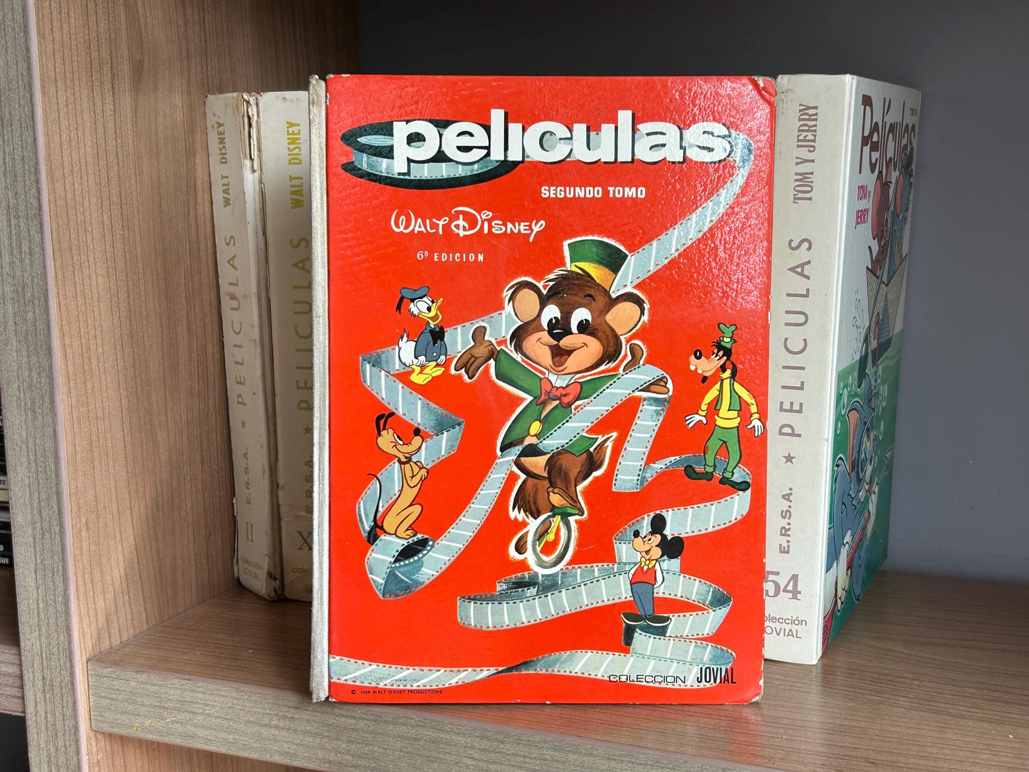 Películas Walt Disney · Editorial Jovial años 80s