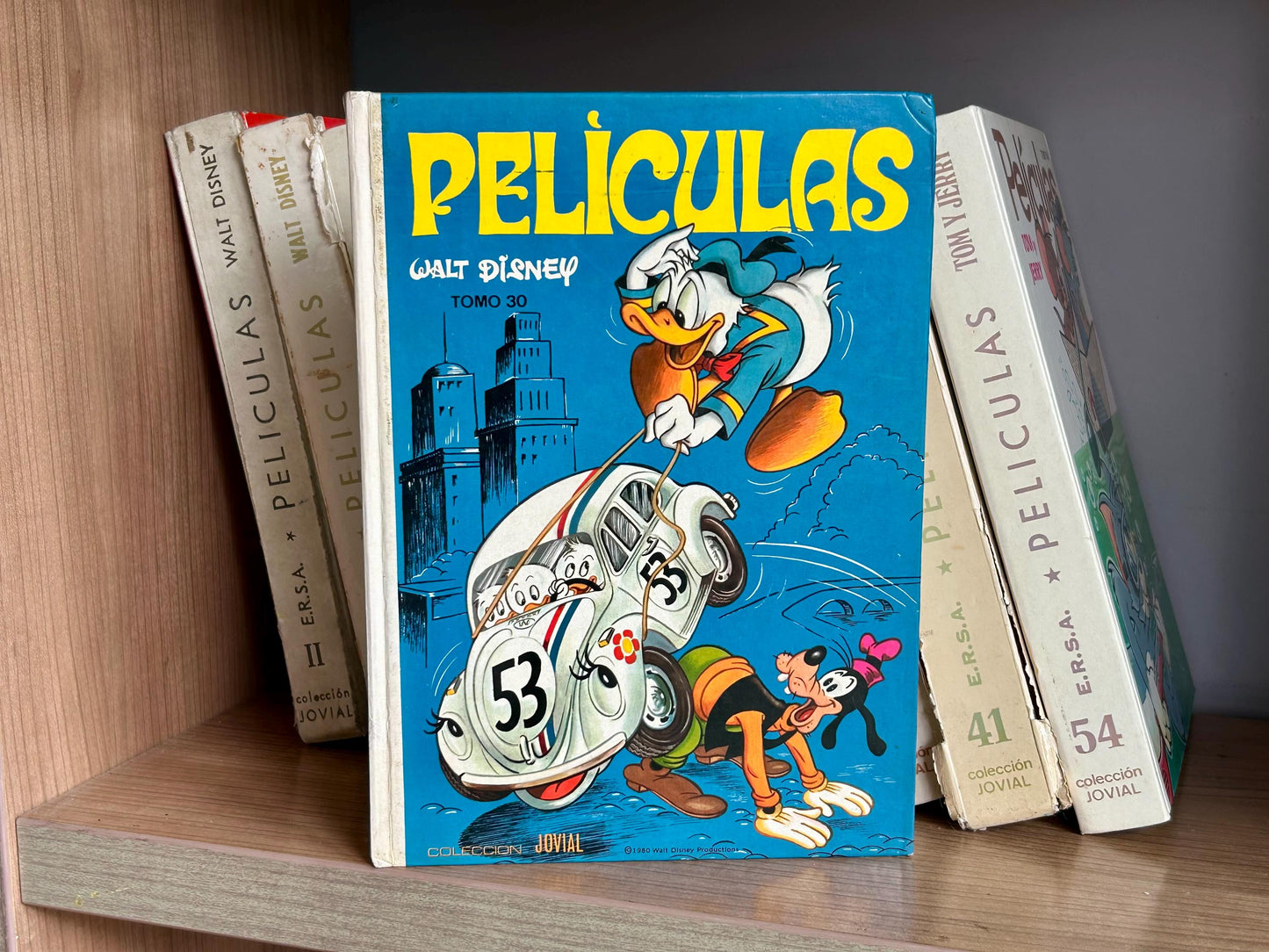 Películas Walt Disney · Editorial Jovial años 80s