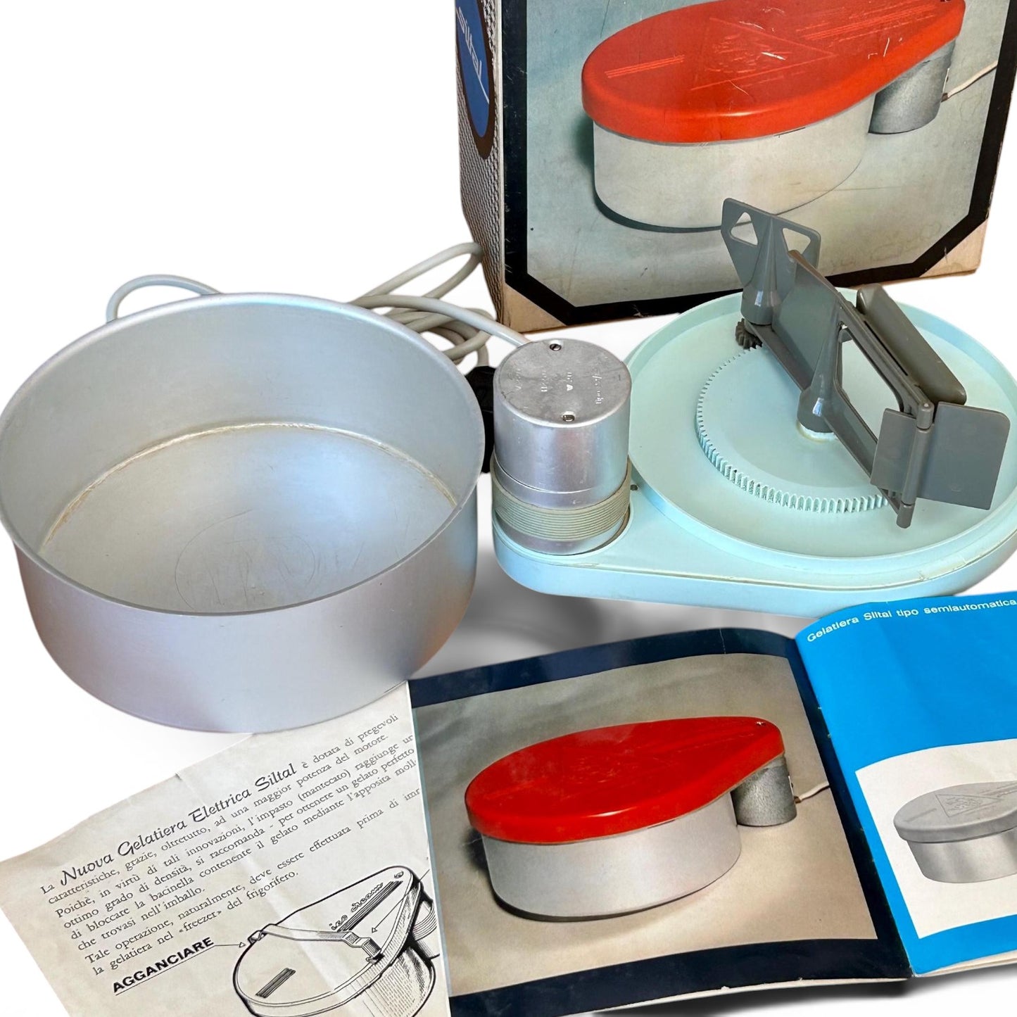 Gelatiera Siltal · Máquina de helado Italia 1970