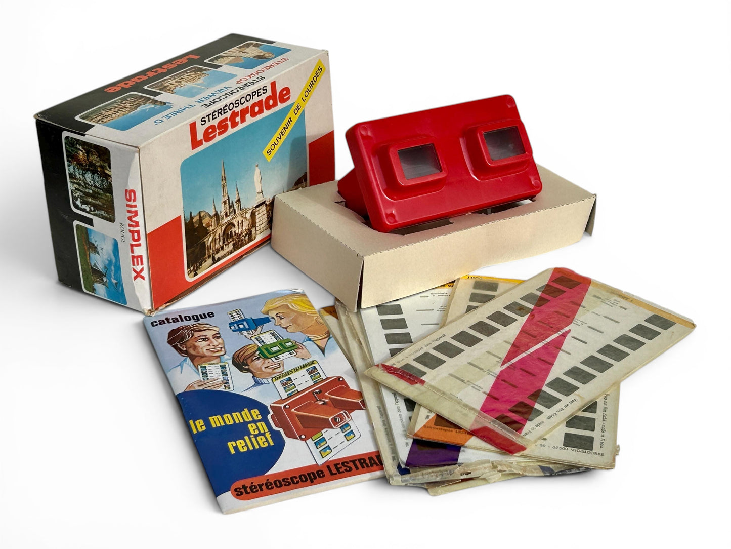 Visor Estereoscópico 3D Lestradra · Francia 1960