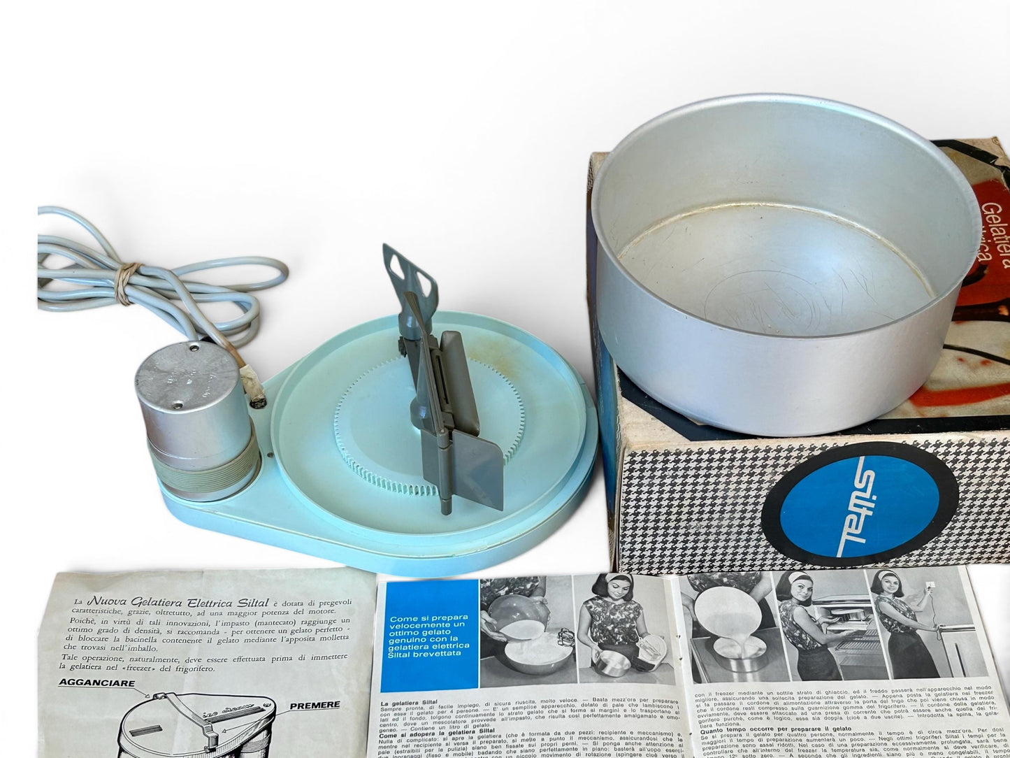 Gelatiera Siltal · Máquina de helado Italia 1970