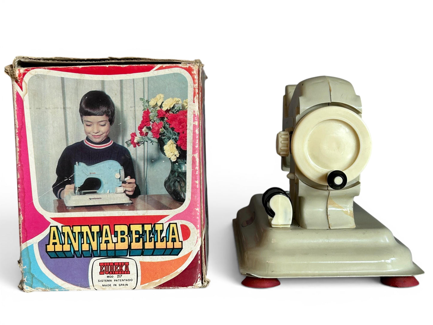 Máquina de coser juguete · España años 80s