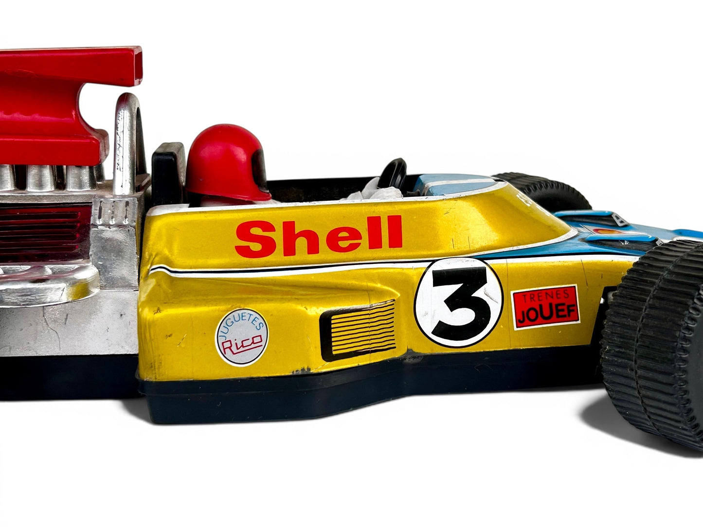 Lotus F1 hojalata con mando · Ideal España 70s