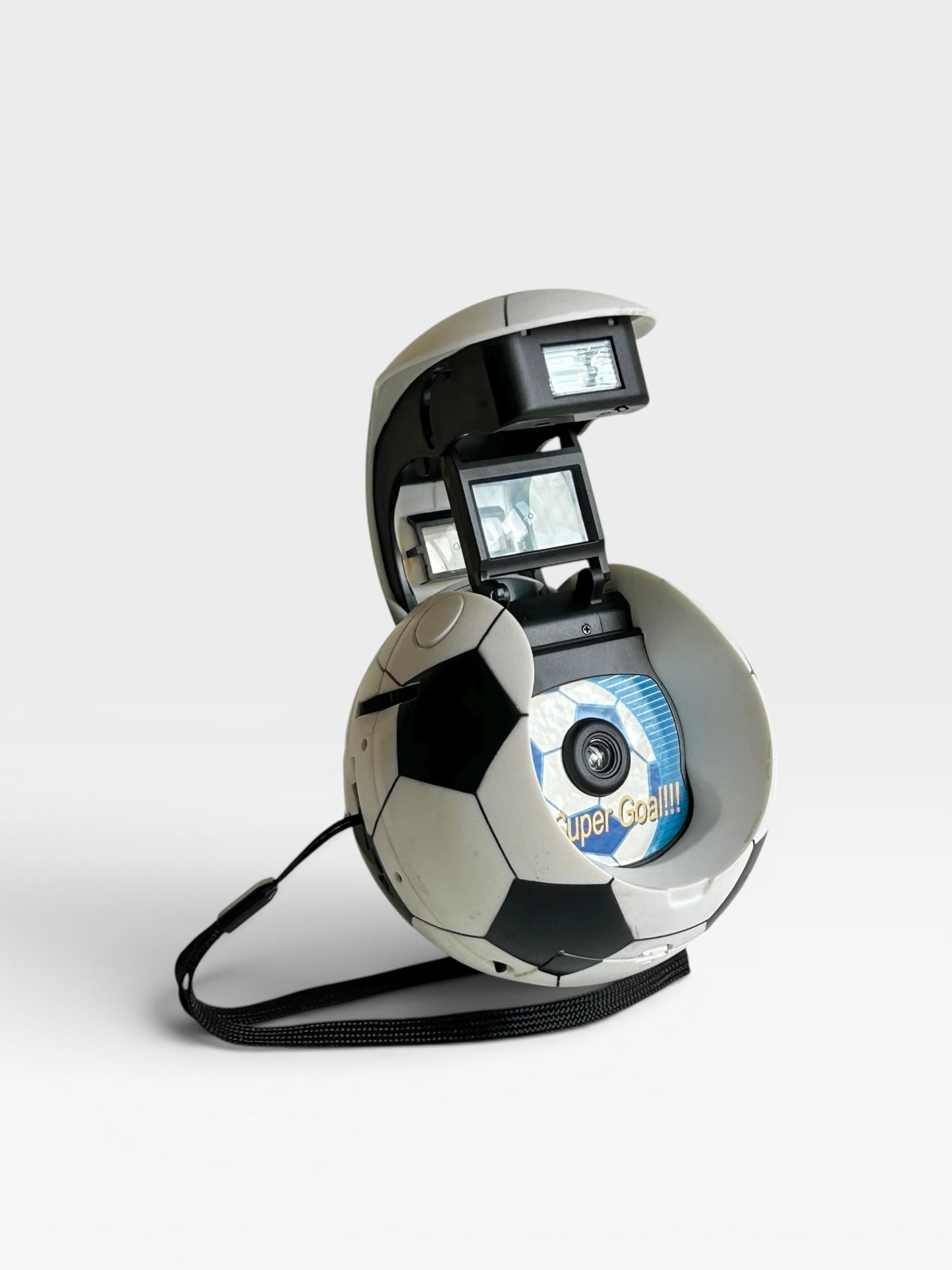 Super Goal · Cámara 35mm forma balón de fútbol