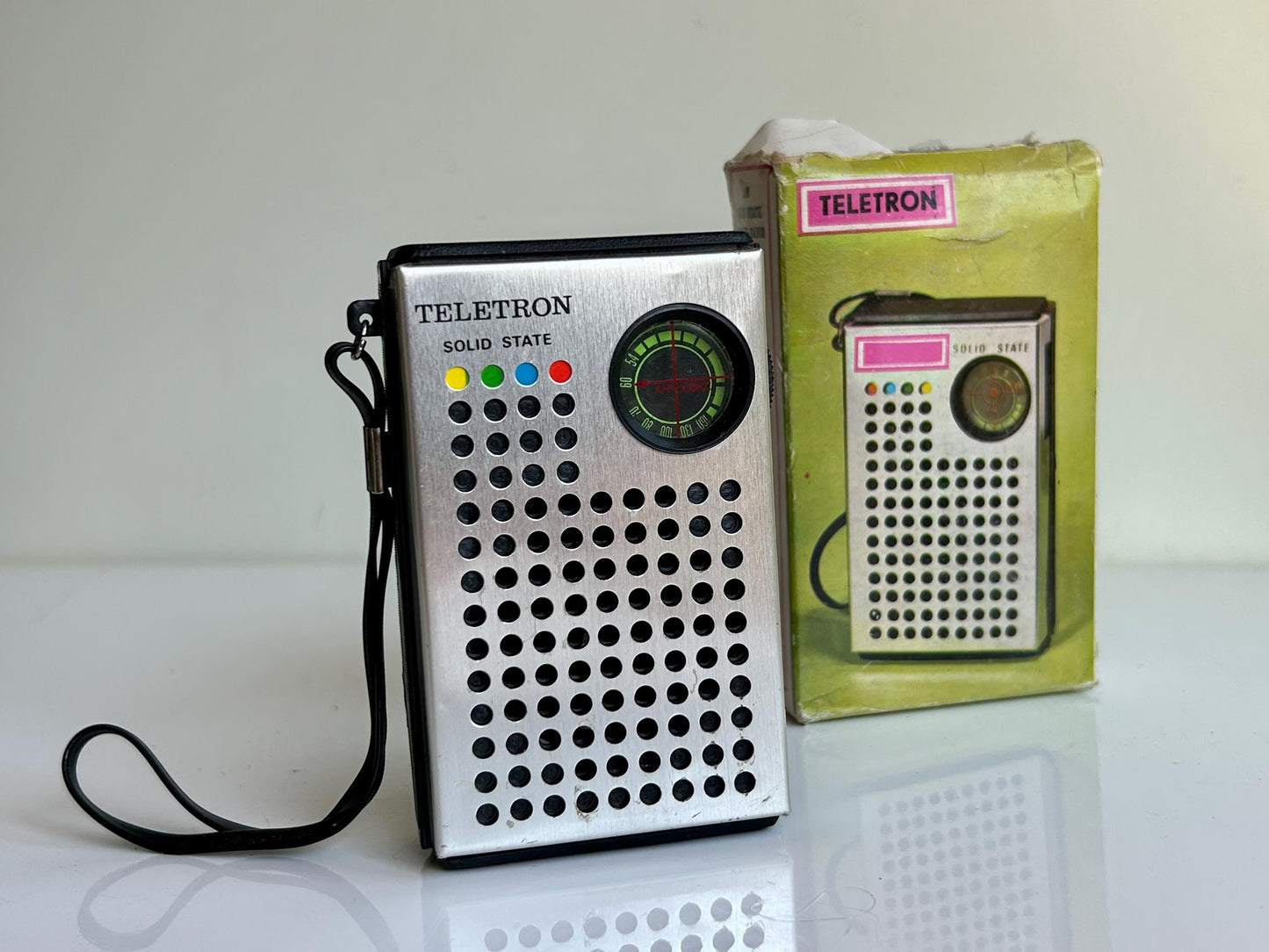 Radio Teletron Model 222 · AM funciona años 60s