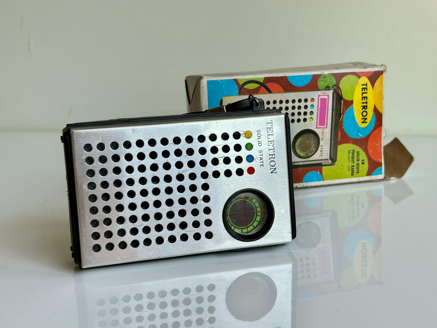 Radio Teletron Model 222 · AM funciona años 60s