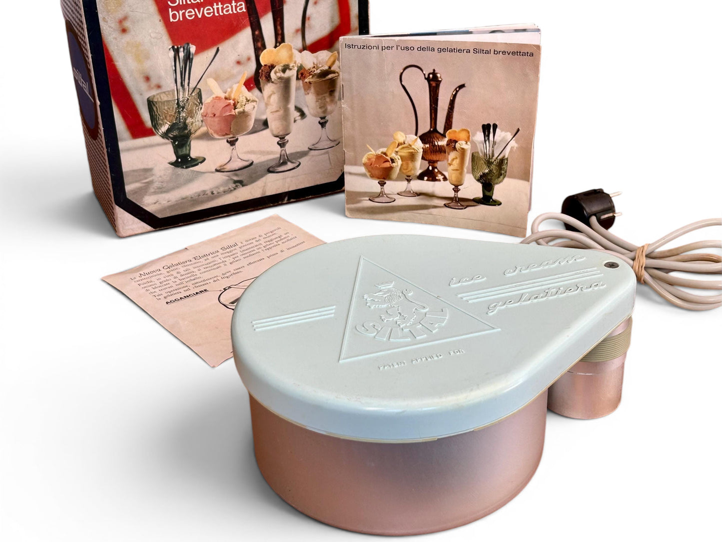 Gelatiera Siltal · Máquina de helado Italia 1970