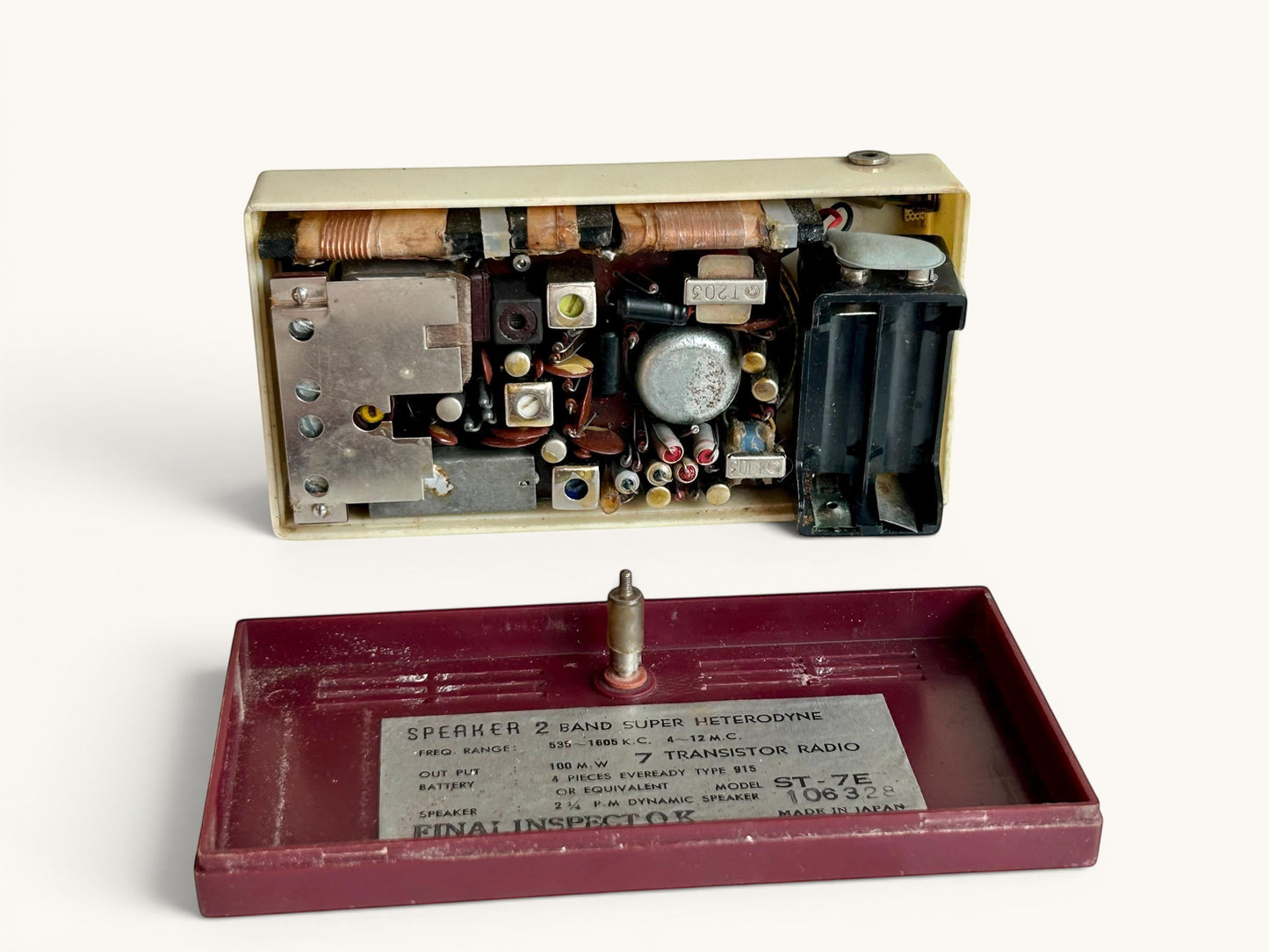 Radio Speaker ST-7E · 7 transistores Japón 60s