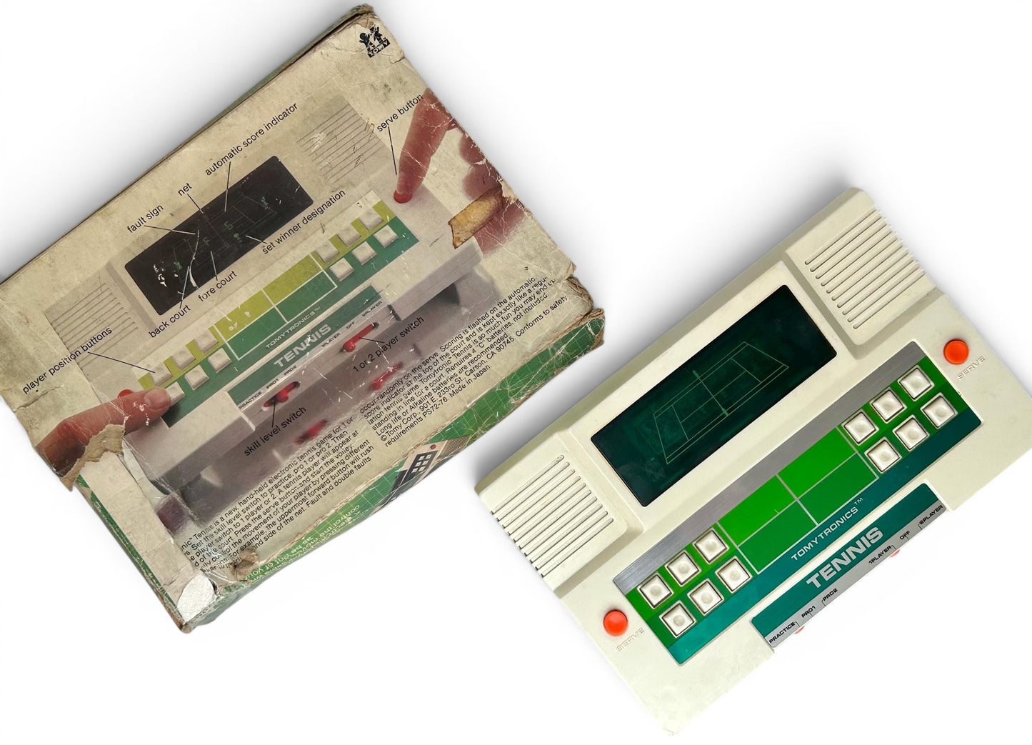 Tennis Tomy Tronics Japan 1980,s