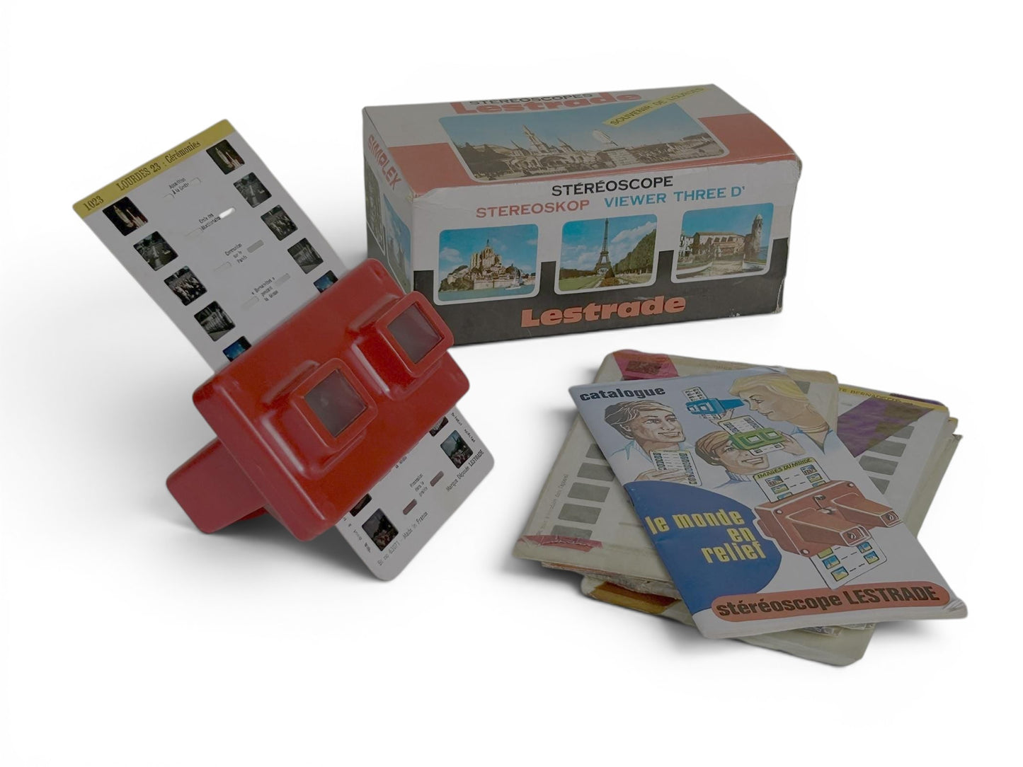 Visor Estereoscópico 3D Lestradra · Francia 1960