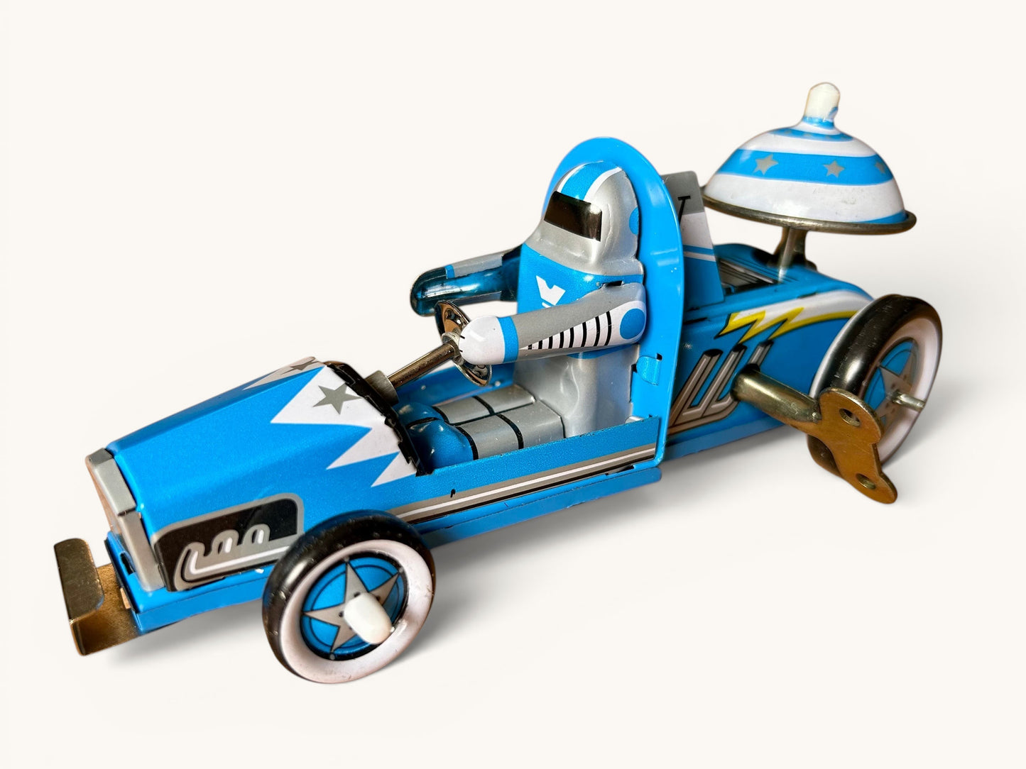 Space Race Car · Hojalata a cuerda con sirena