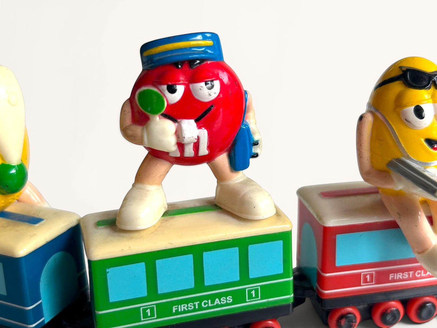 Set figuras M&M's Tren vintage · 1989