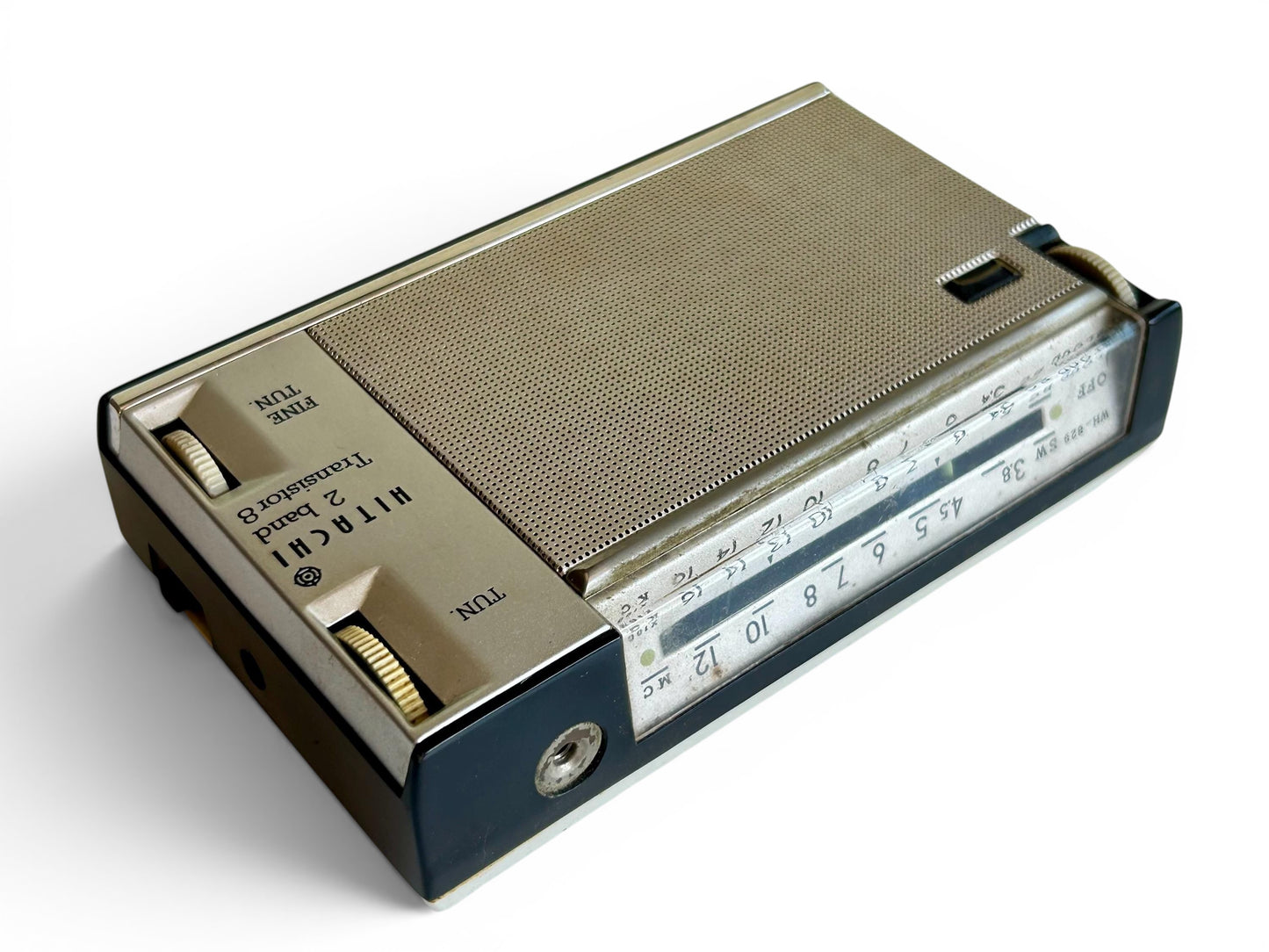 Radio Hitachi WH-829 · 8 transistores Japón 60s
