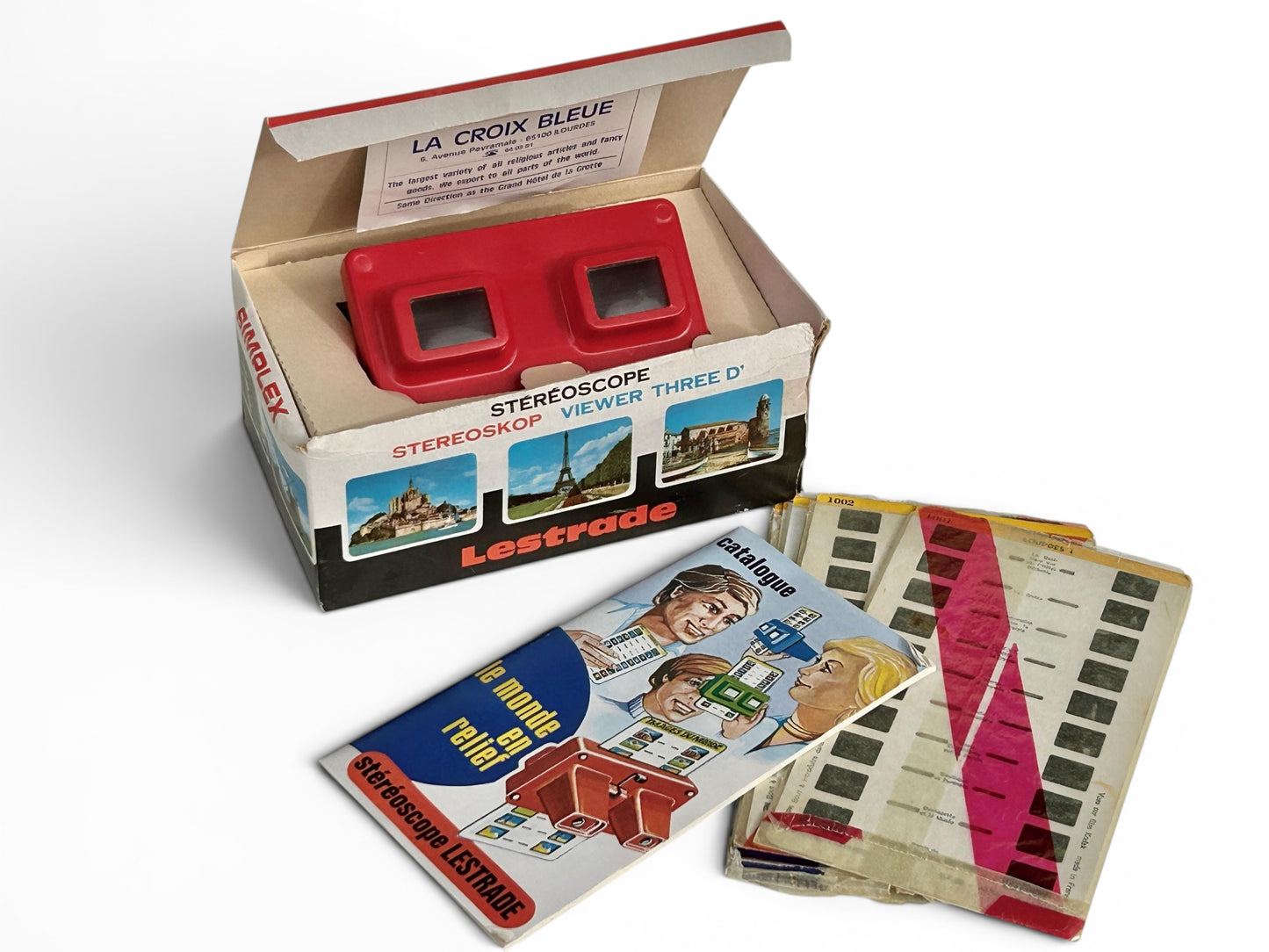 Visor Estereoscópico 3D Lestradra · Francia 1960
