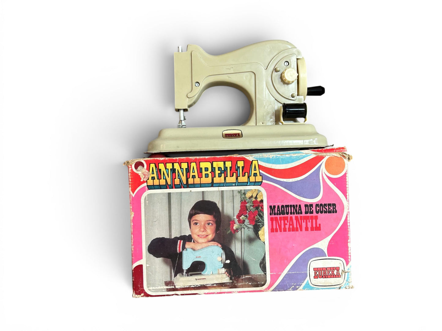 Máquina de coser juguete · España años 80s