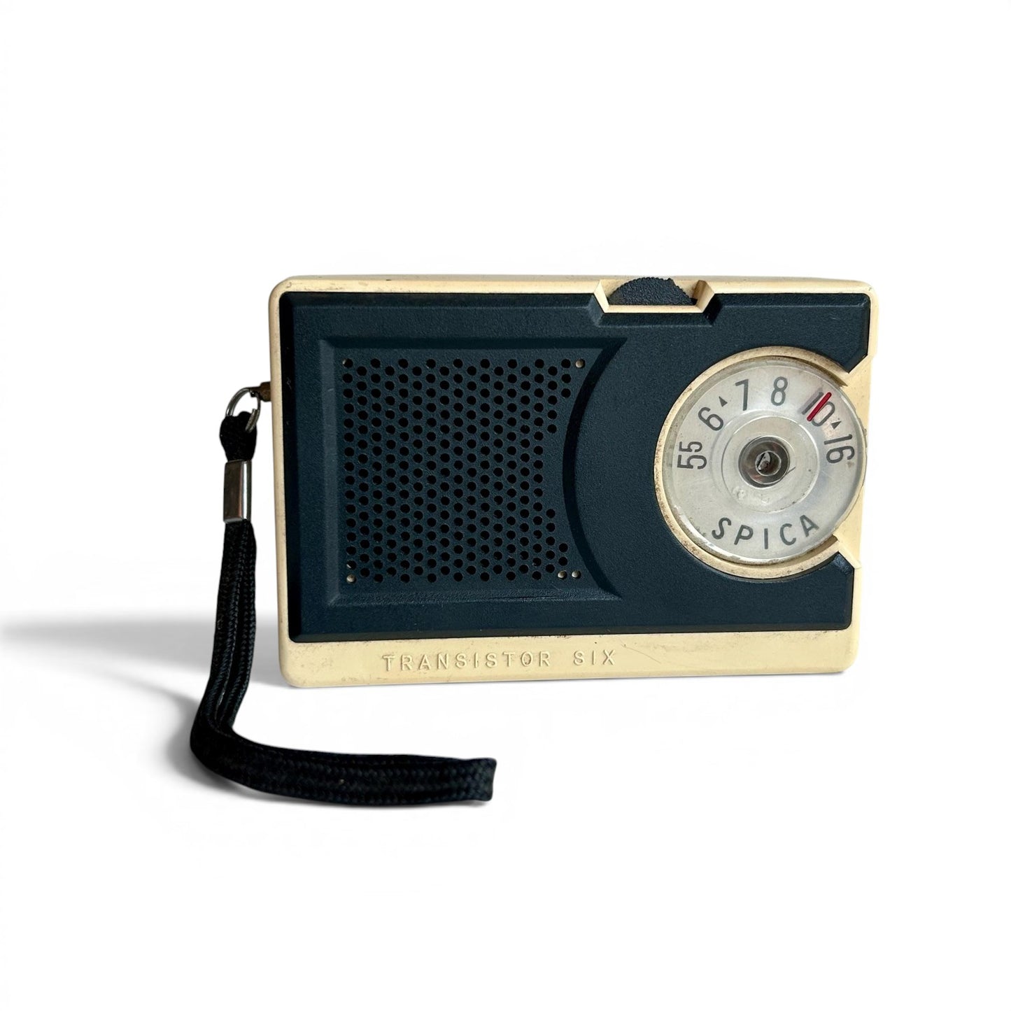 Radio vintage Spica Transistor Six – portátil de colección, años 60/70 – Niviko S.A. Argentina – No funciona