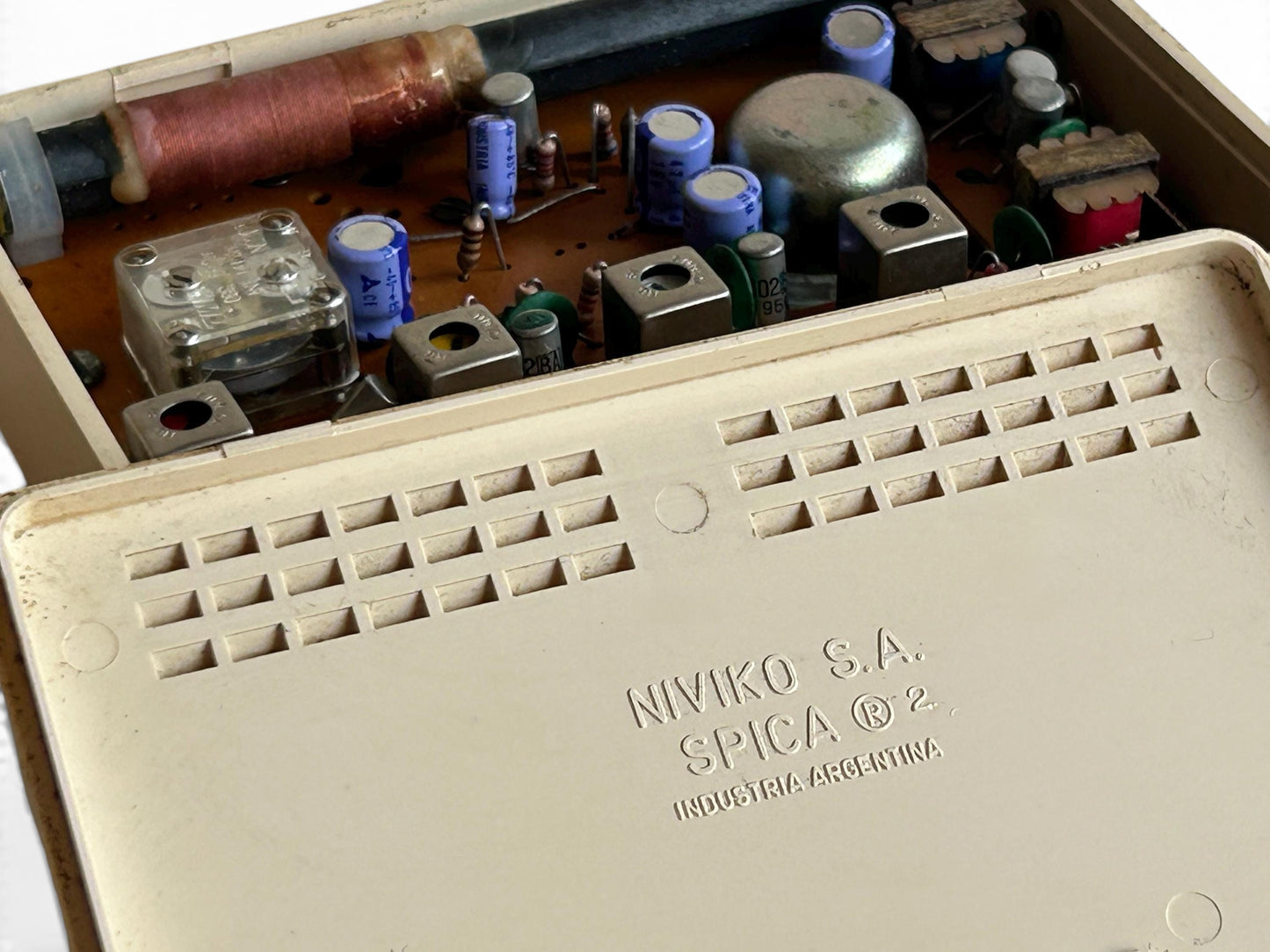 Radio Spica Transistor Six · Argentina años 60s
