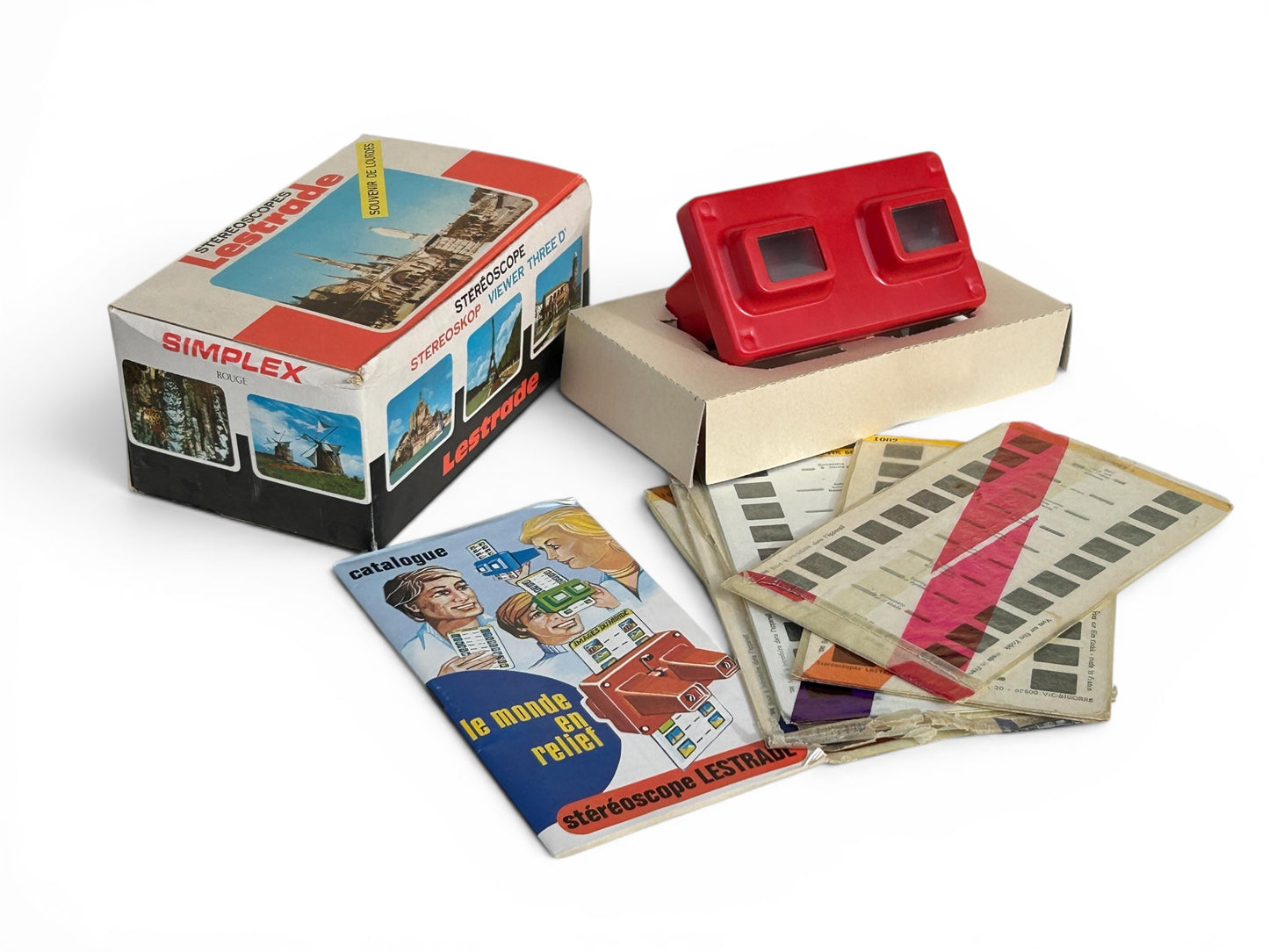Visor Estereoscópico 3D Lestradra · Francia 1960