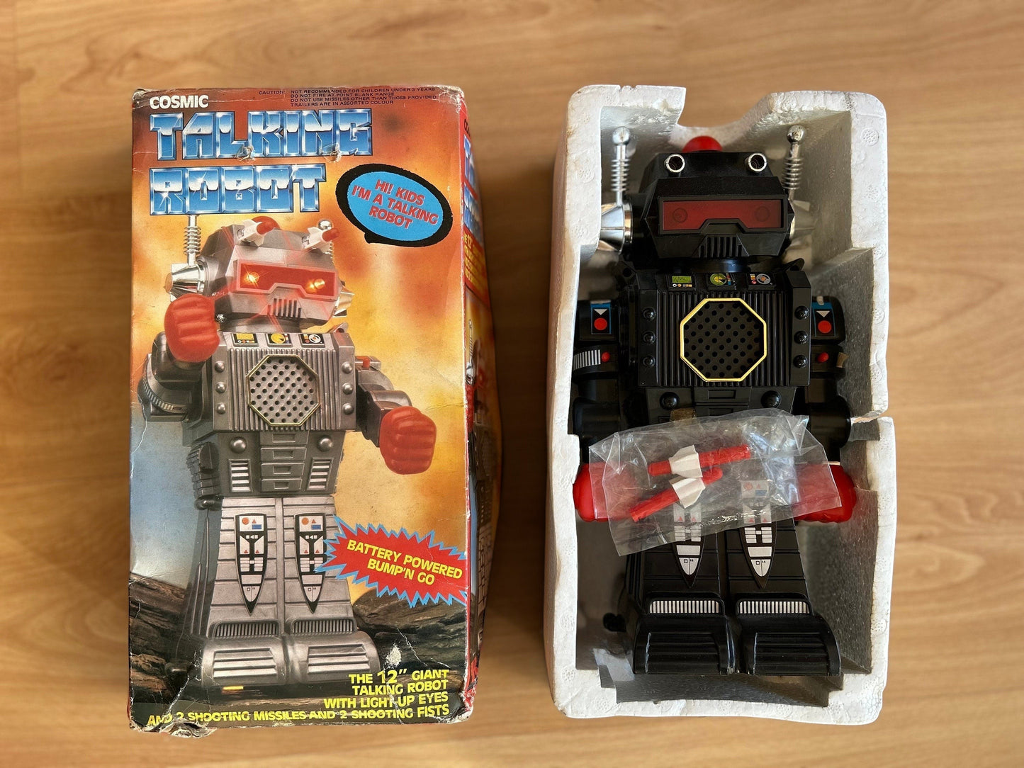 Cosmic Talking Robot · Bump'n Go años 80s