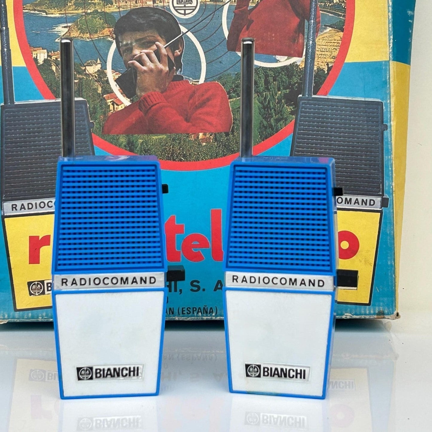 Walkie Talkie Bianchi · España 1970