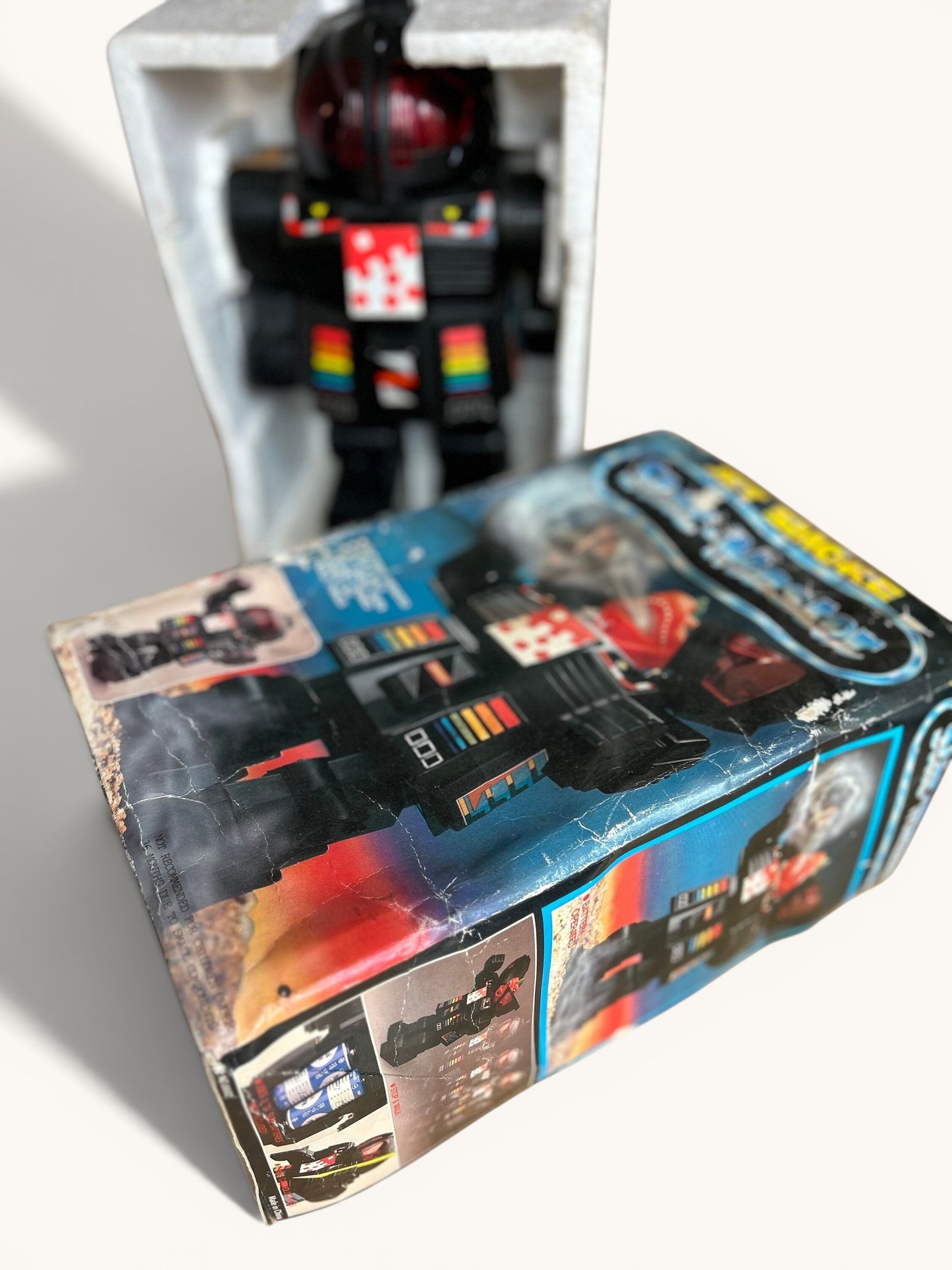 Jet Smoke Star Master · Robot a pilas años 80s