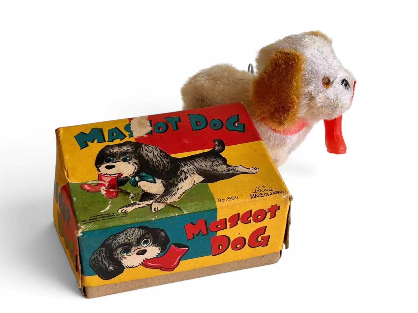Mascot Dog · Perro a cuerda · Japón años 50s