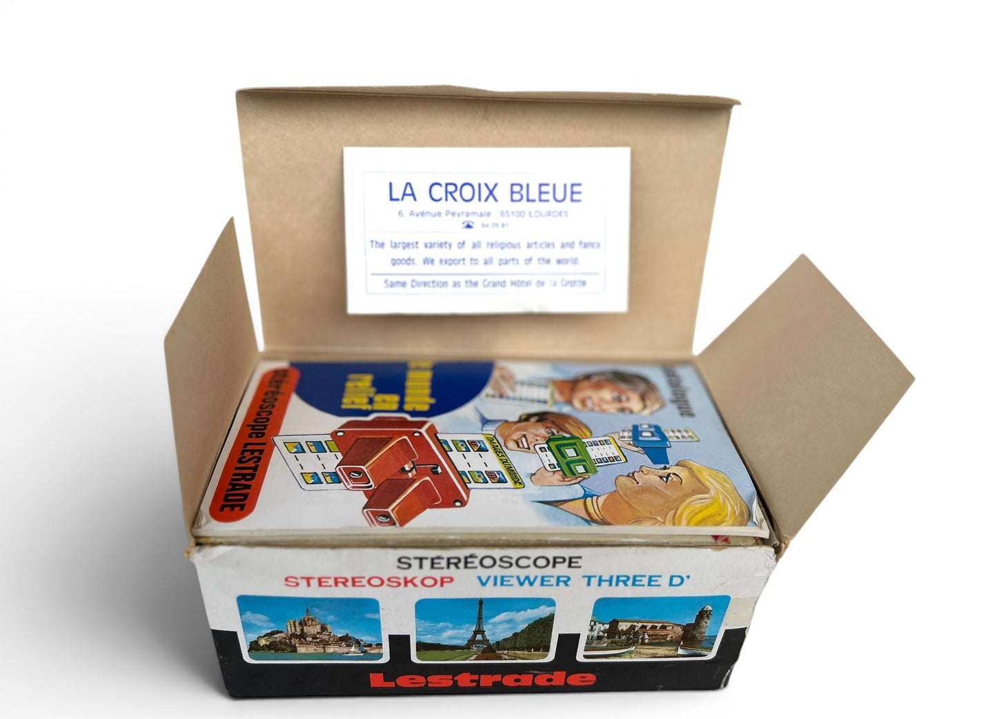 Visor Estereoscópico 3D Lestradra · Francia 1960