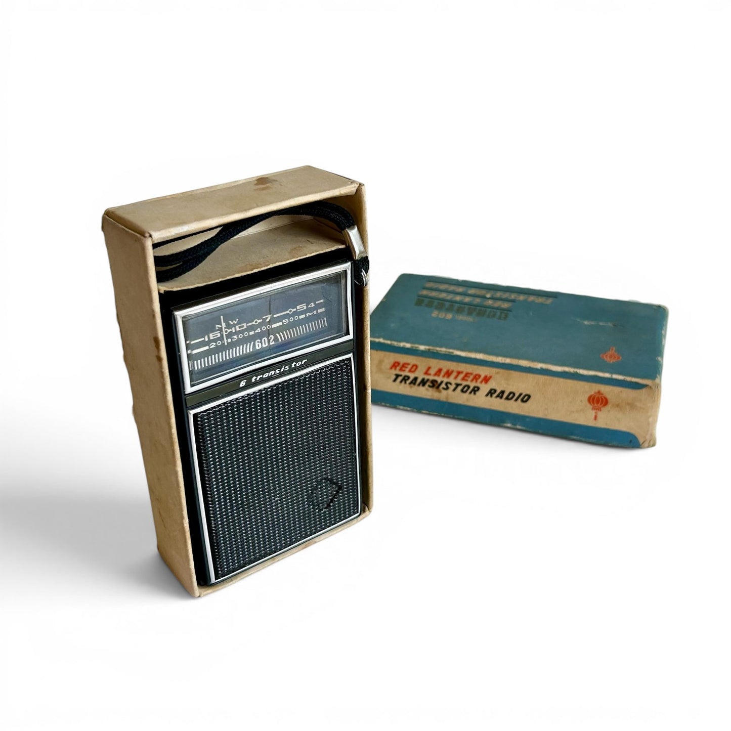 Radio Red Lantern 602 · 6 transistores años 60s