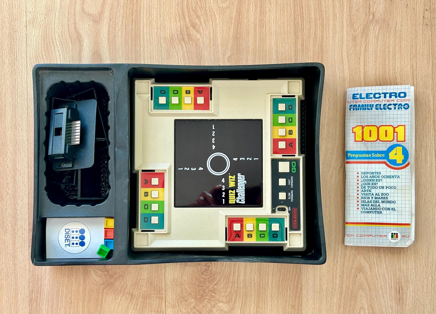 Coleco Family Quiz Game · Juego electrónico 1983