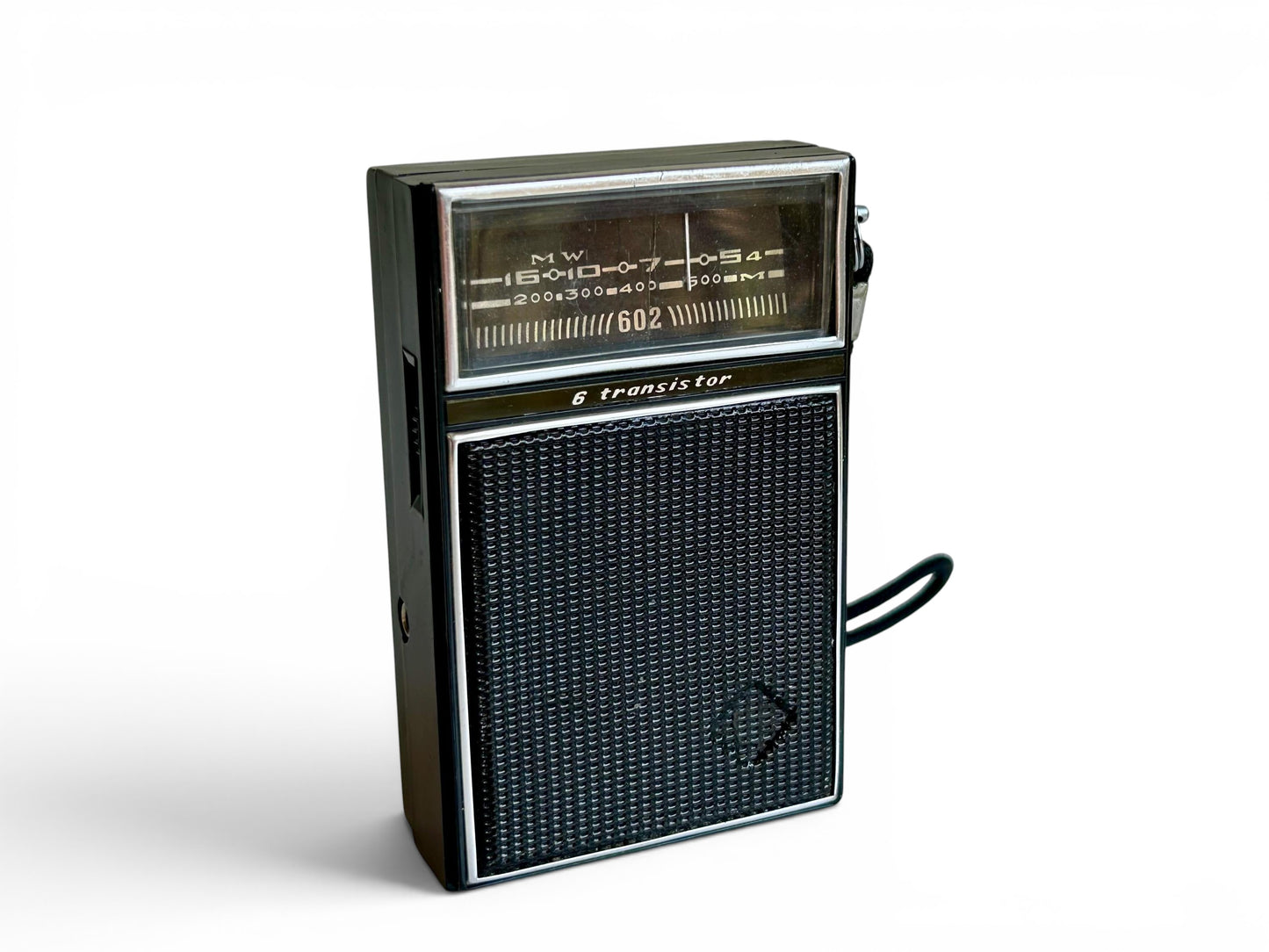Radio Red Lantern 602 · 6 transistores años 60s