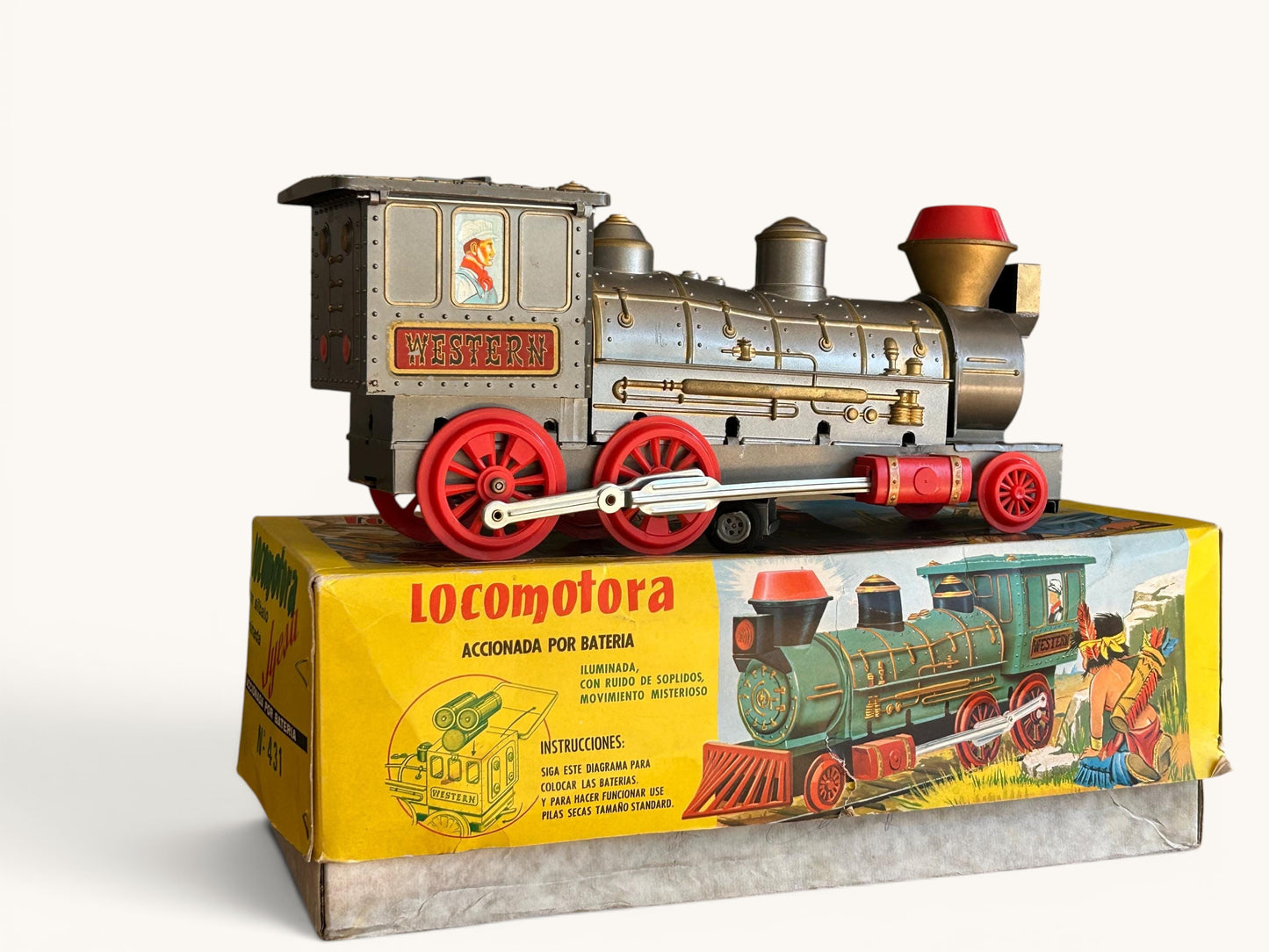 Locomotora Jyesa mod 431 · España años 70s