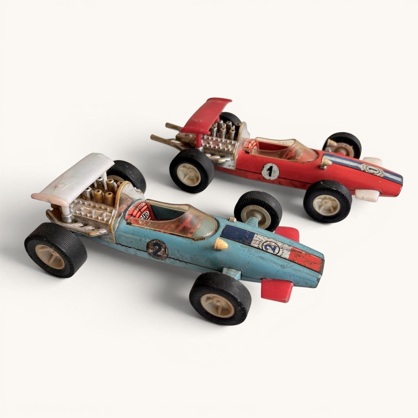 F1 SAXO Argentina · Pareja monoplazas años 60s
