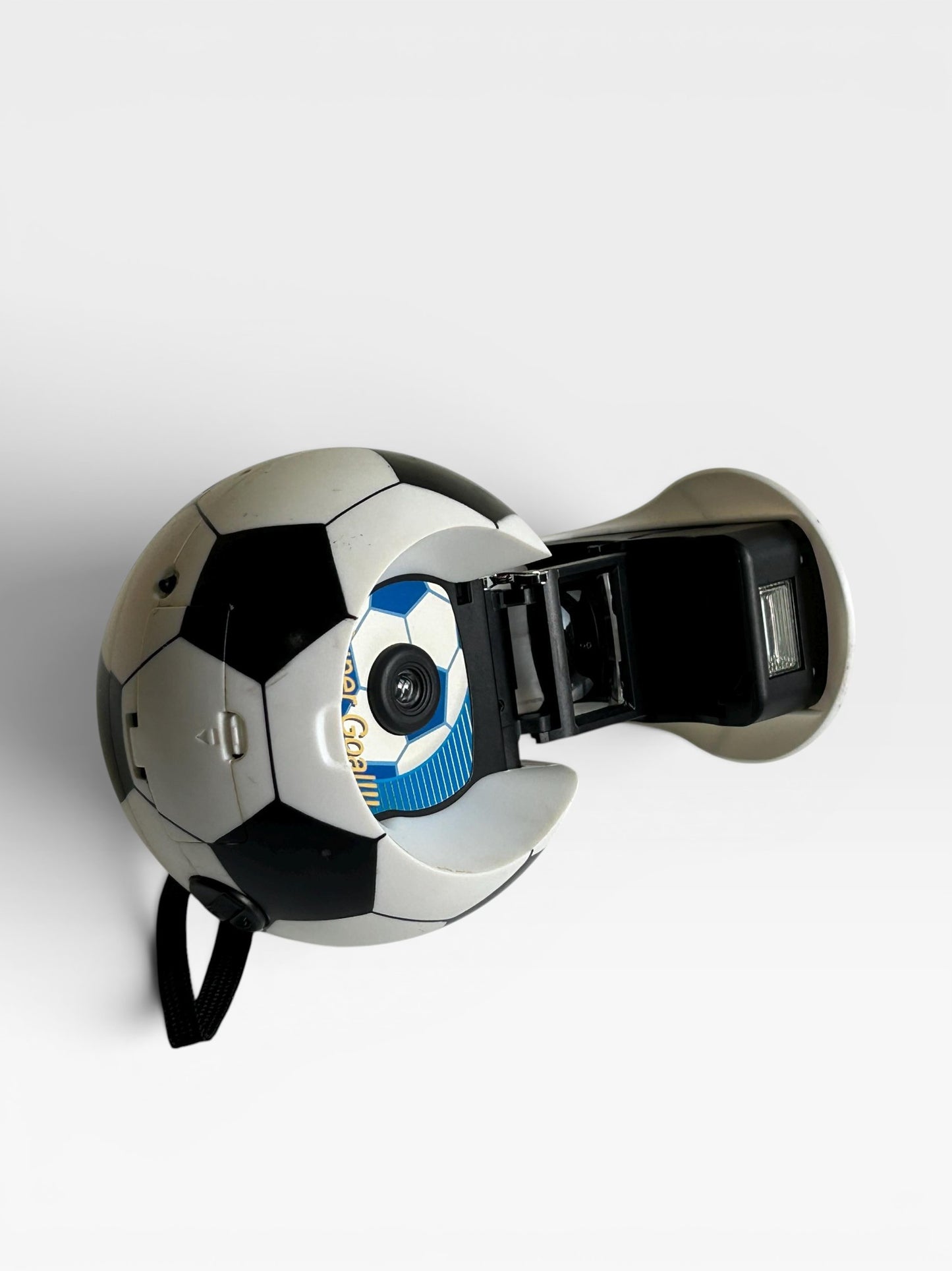 Super Goal · Cámara 35mm forma balón de fútbol