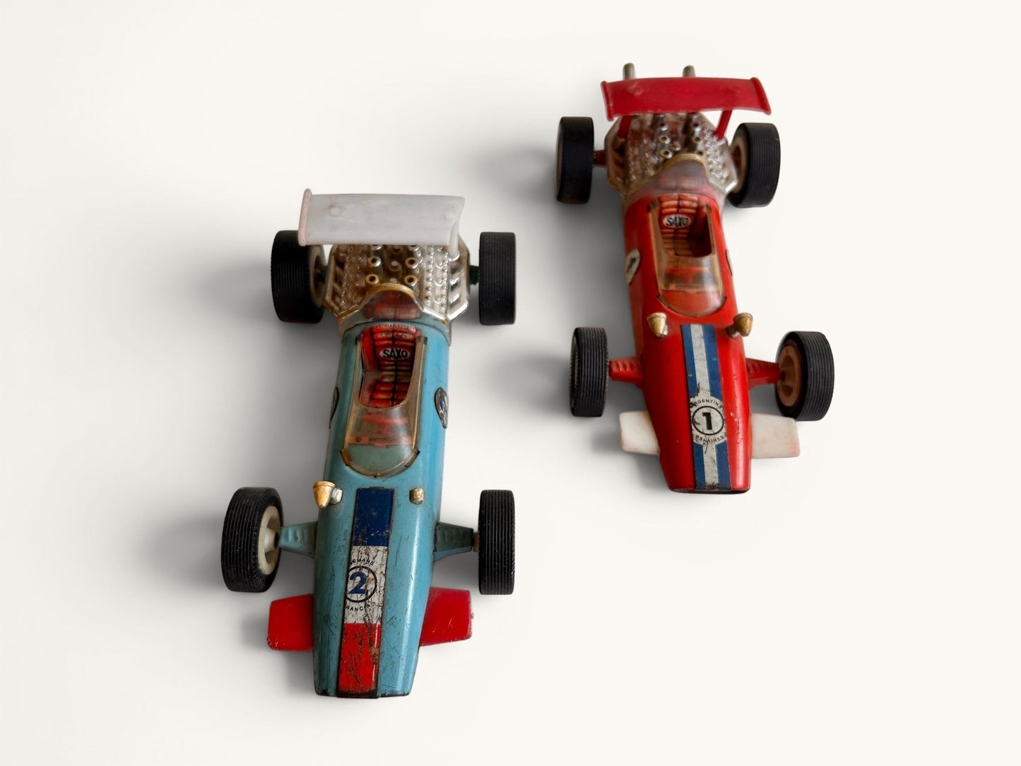 F1 SAXO Argentina · Pareja monoplazas años 60s