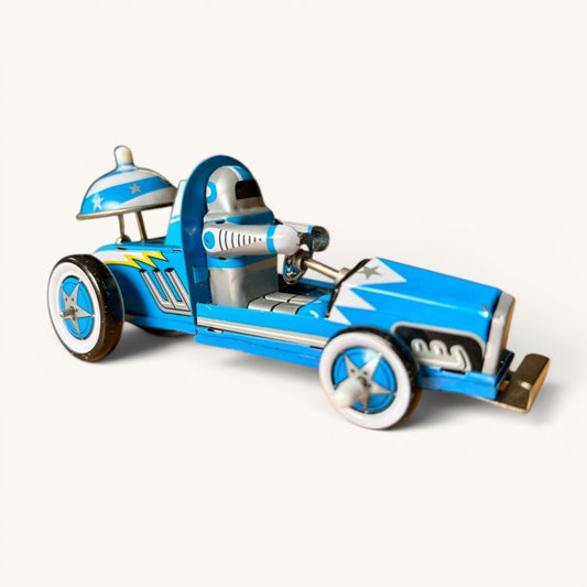 Space Race Car · Hojalata a cuerda con sirena