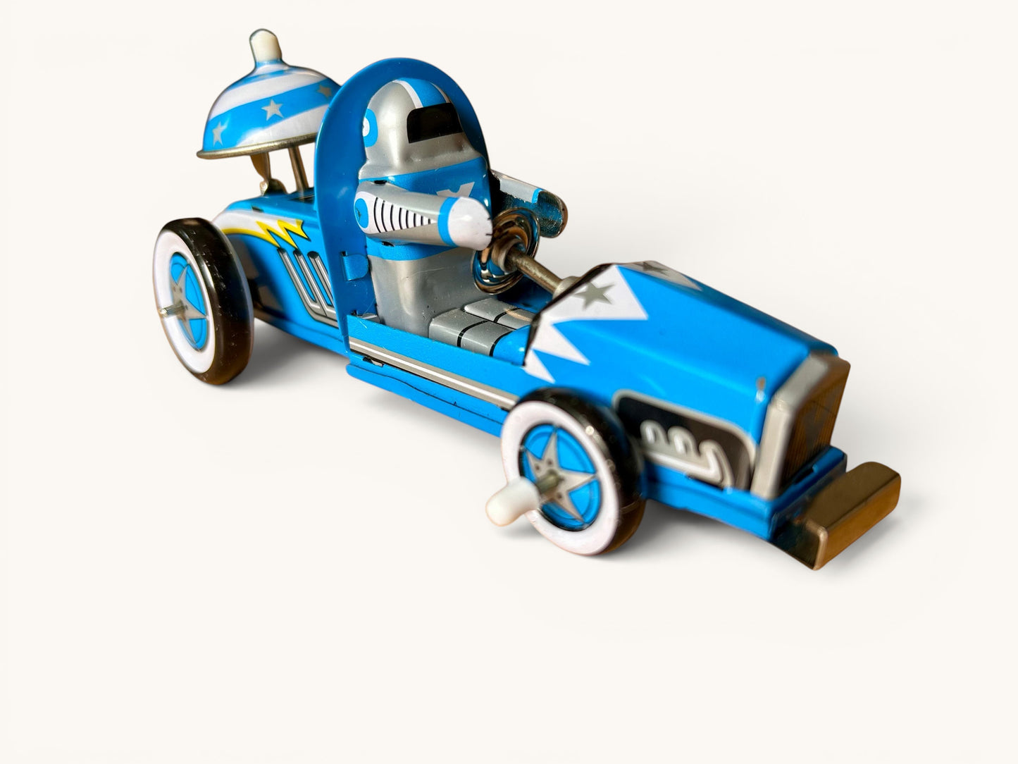 Space Race Car · Hojalata a cuerda con sirena