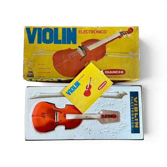 Violín Electrónico de Juguete, Bianchi, España 1973