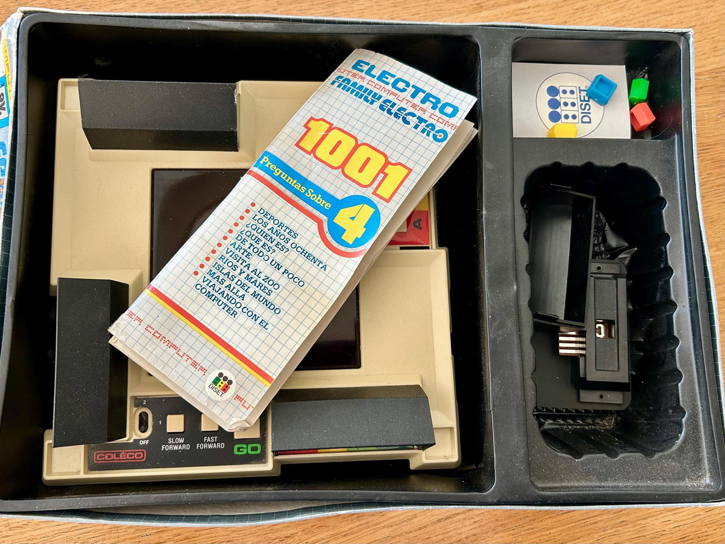 Coleco Family Quiz Game · Juego electrónico 1983