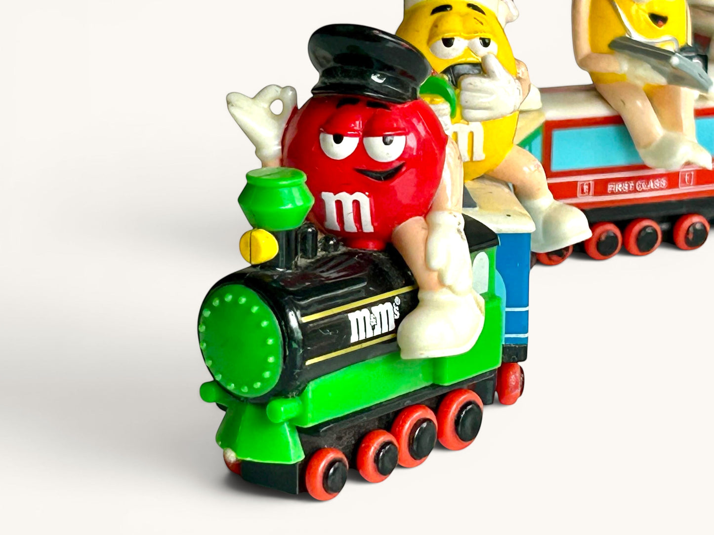Set figuras M&M's Tren vintage · 1989