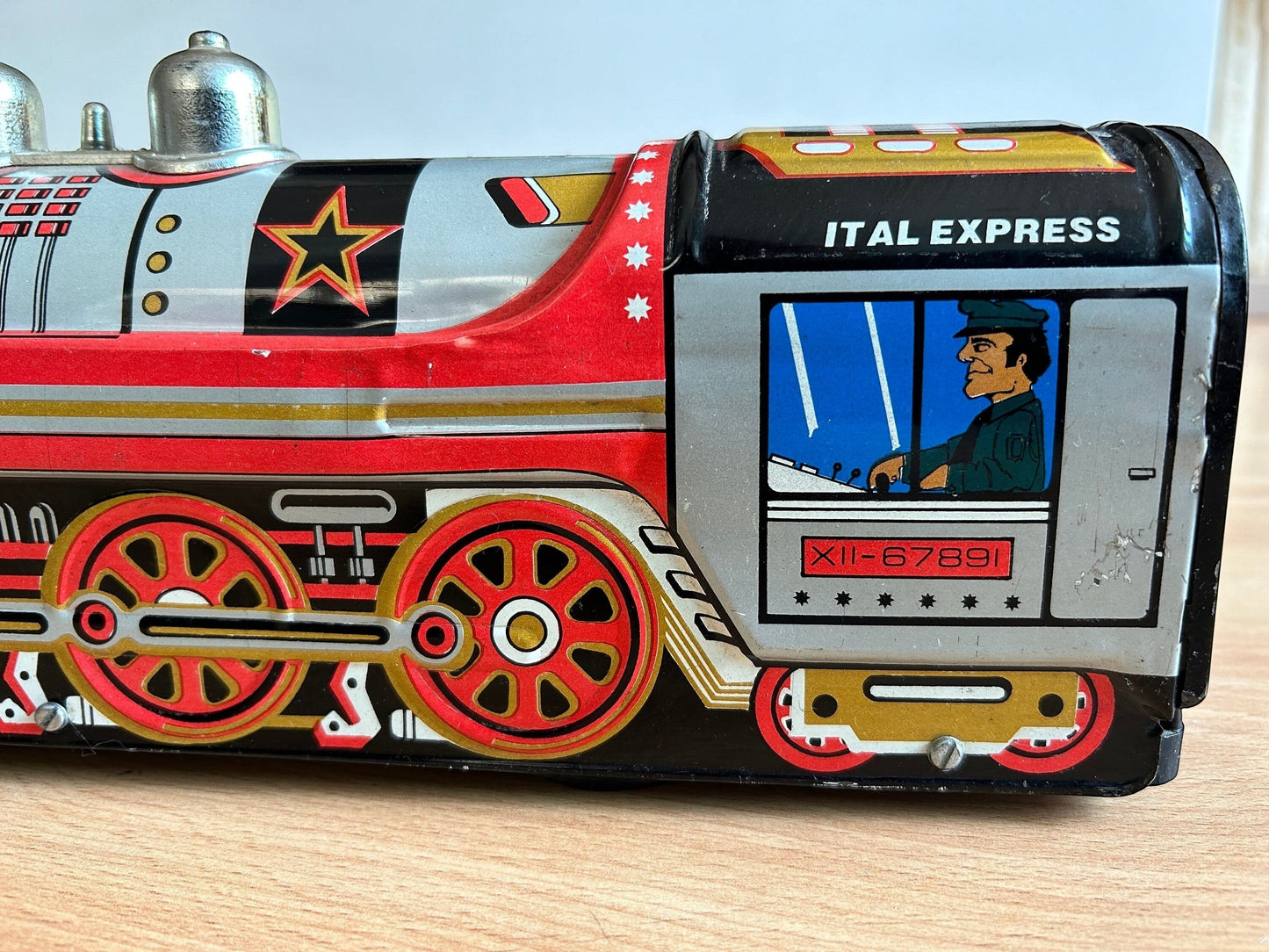 Locomotora Ital Express · Hojalata Argentina 70s
