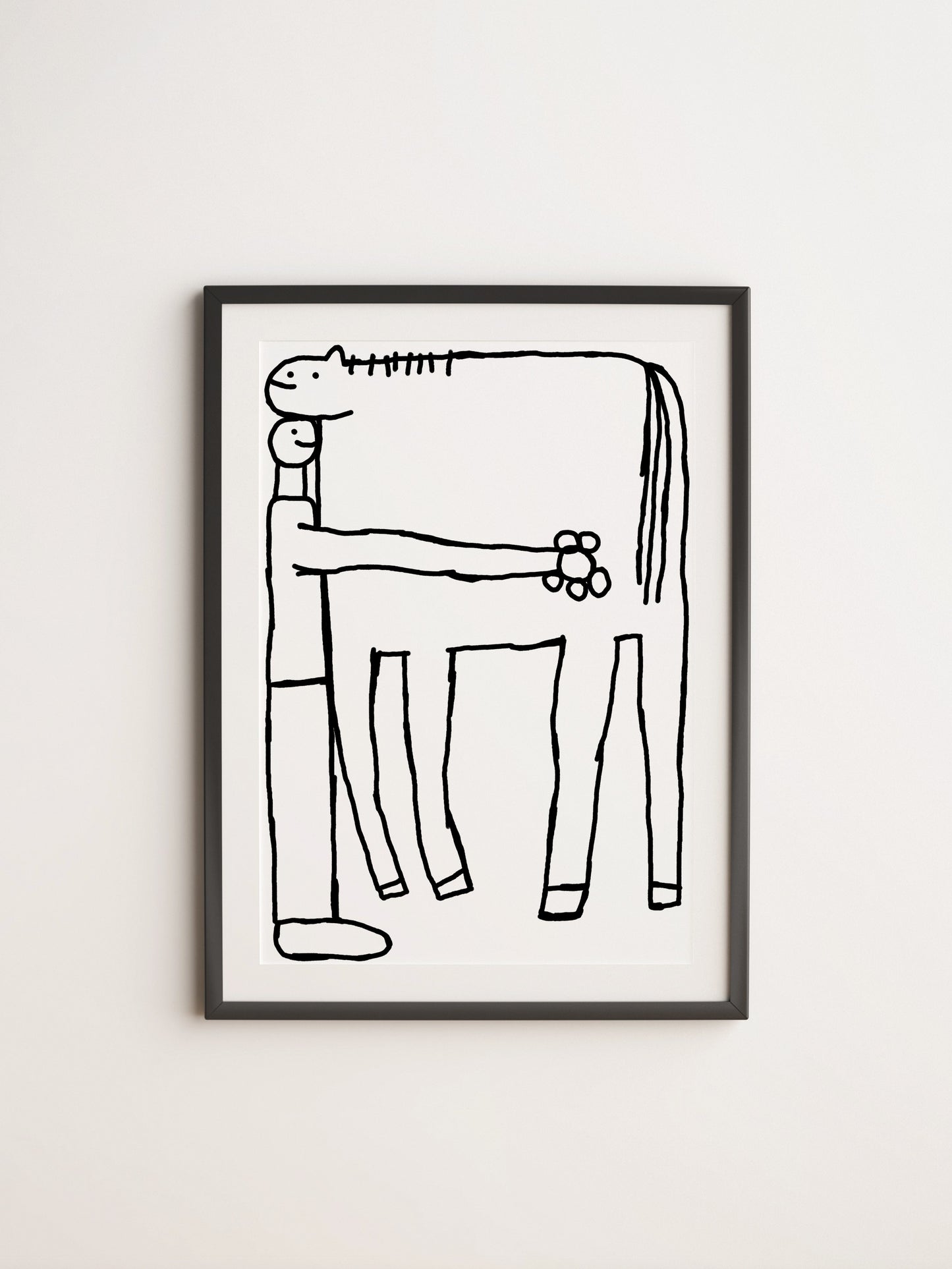 Lámina A4 Peso de Caballo 1